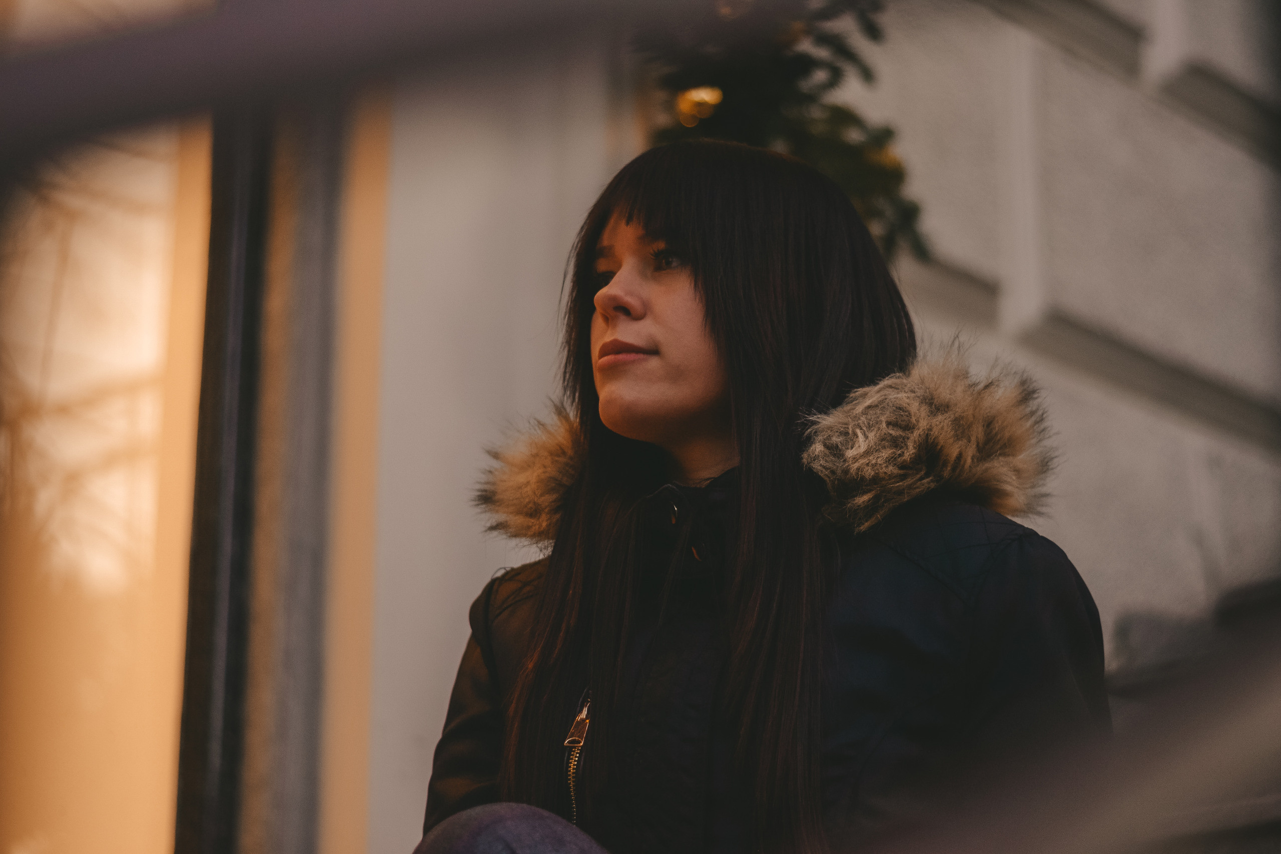 Зимняя street съемка. Леся и Юля. Семейный и женский фотограф в Краснодаре Анастасия Приймак