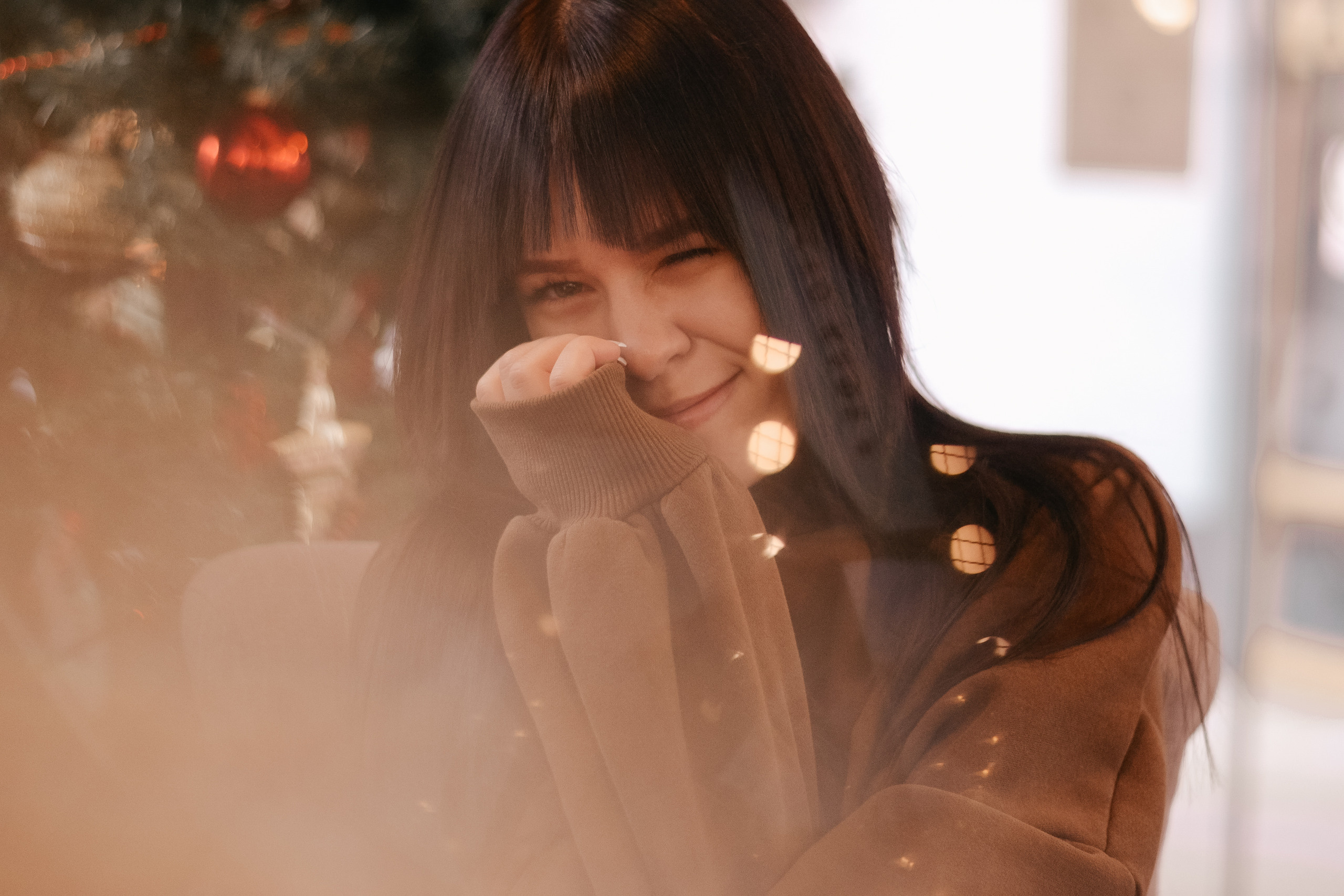 Зимняя street съемка. Леся и Юля. Семейный и женский фотограф в Краснодаре Анастасия Приймак