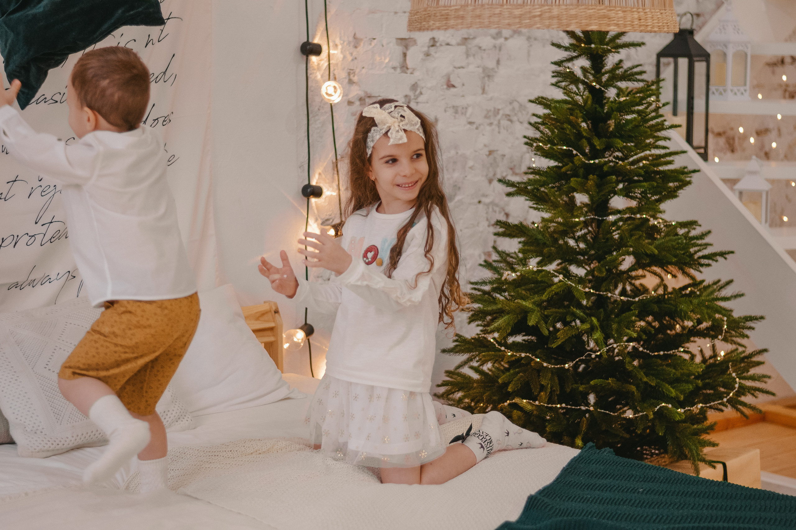 Новогодняя история Александры, Ромы и Софы. Семейный и женский фотограф в Краснодаре Анастасия Приймак