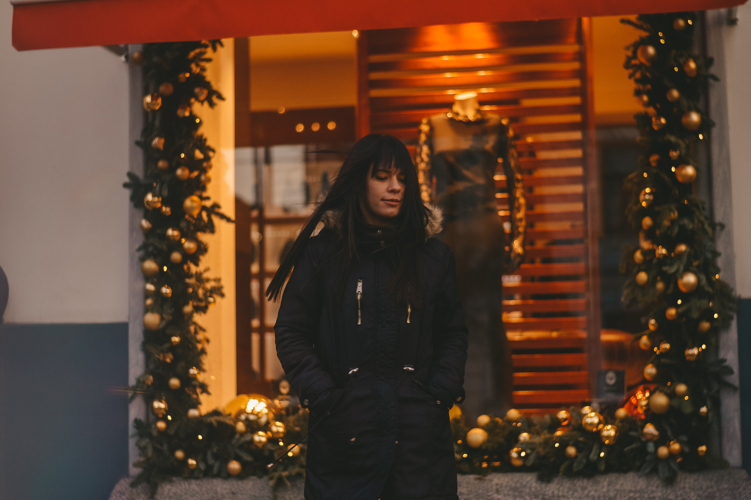 Зимняя street съемка. Леся и Юля. Семейный и женский фотограф в Краснодаре Анастасия Приймак