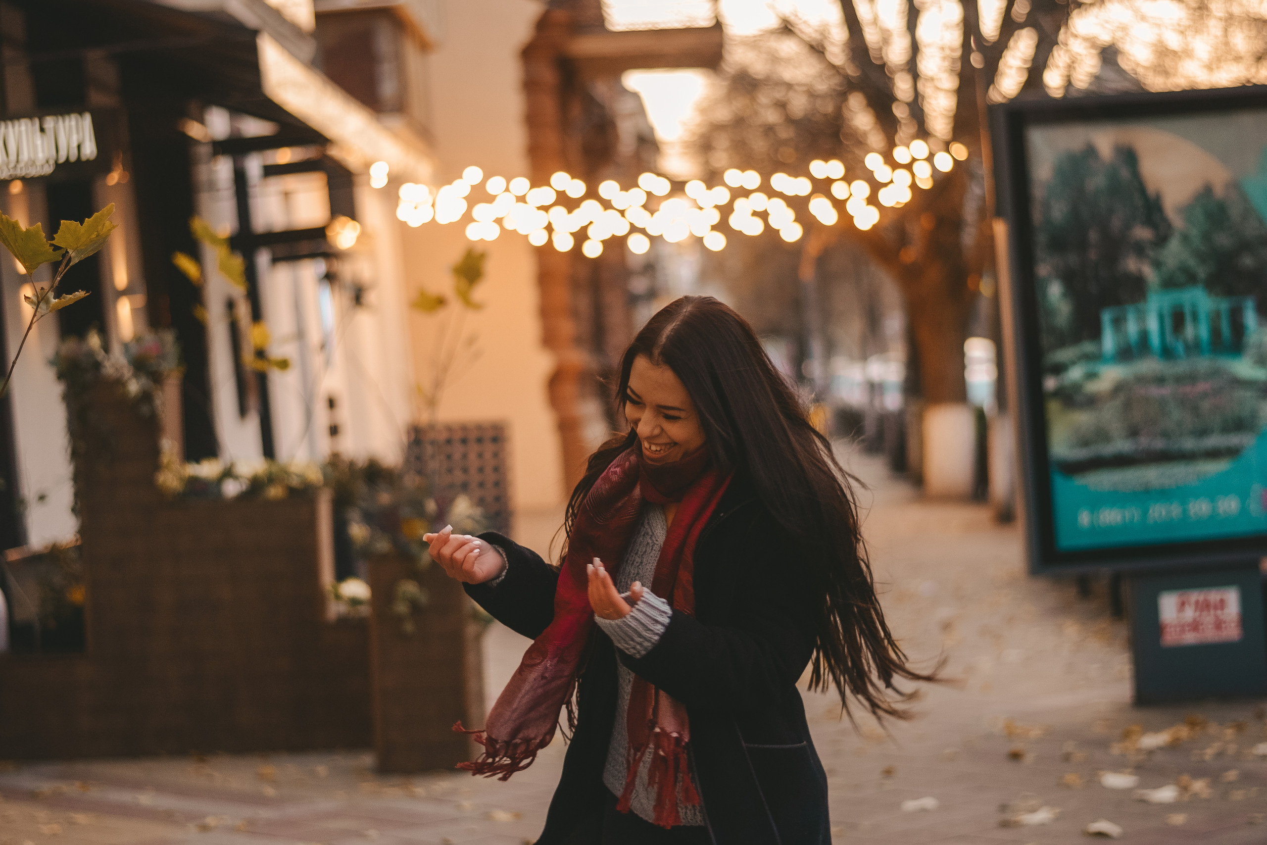 Зимняя street съемка. Леся и Юля. Семейный и женский фотограф в Краснодаре Анастасия Приймак