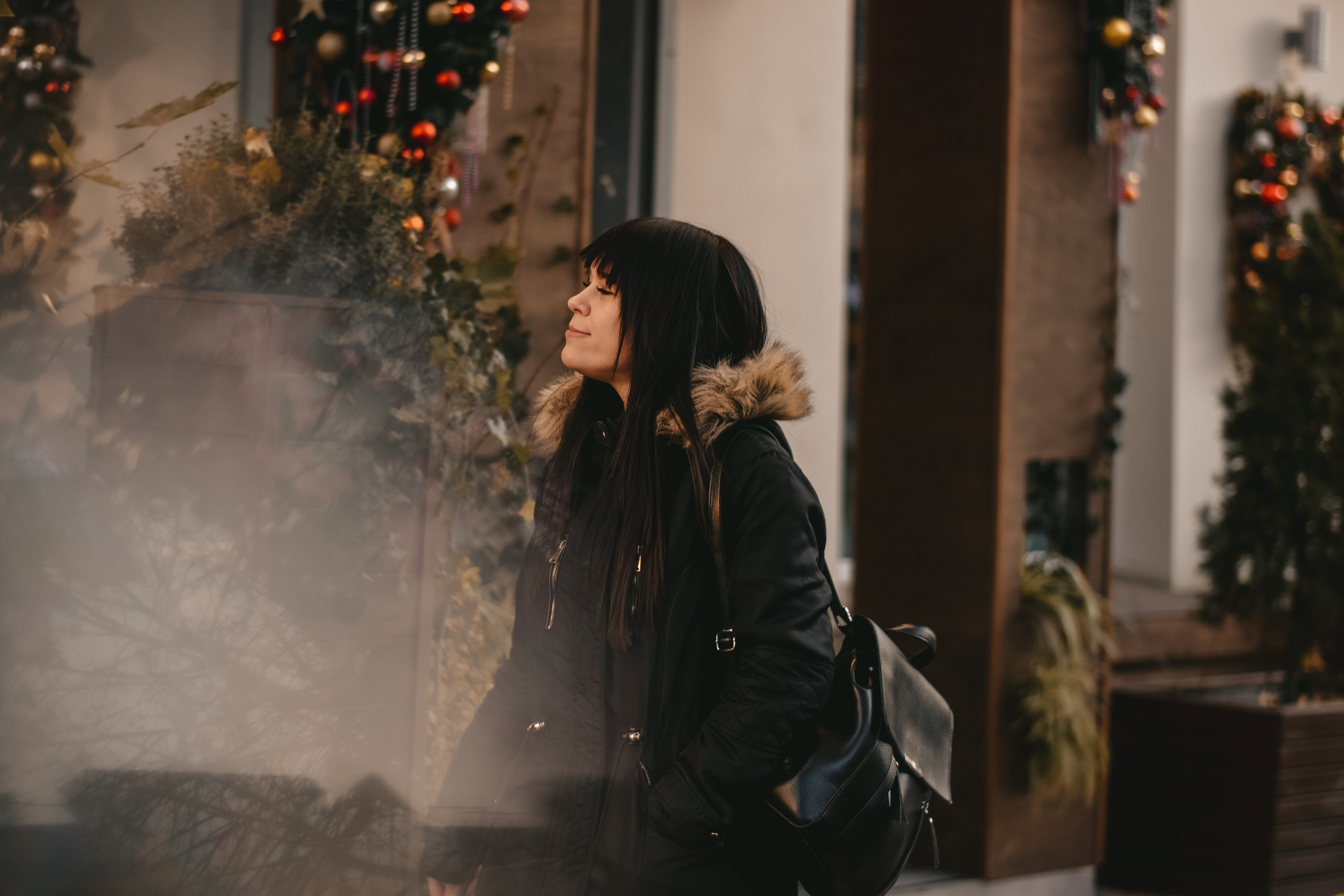 Зимняя street съемка. Леся и Юля. Семейный и женский фотограф в Краснодаре Анастасия Приймак