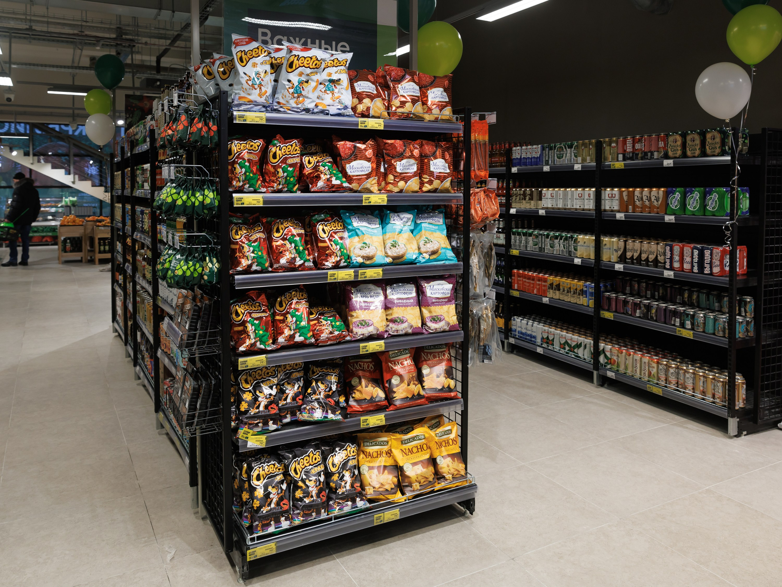 Интерьерная съемка магазина «Перекресток»