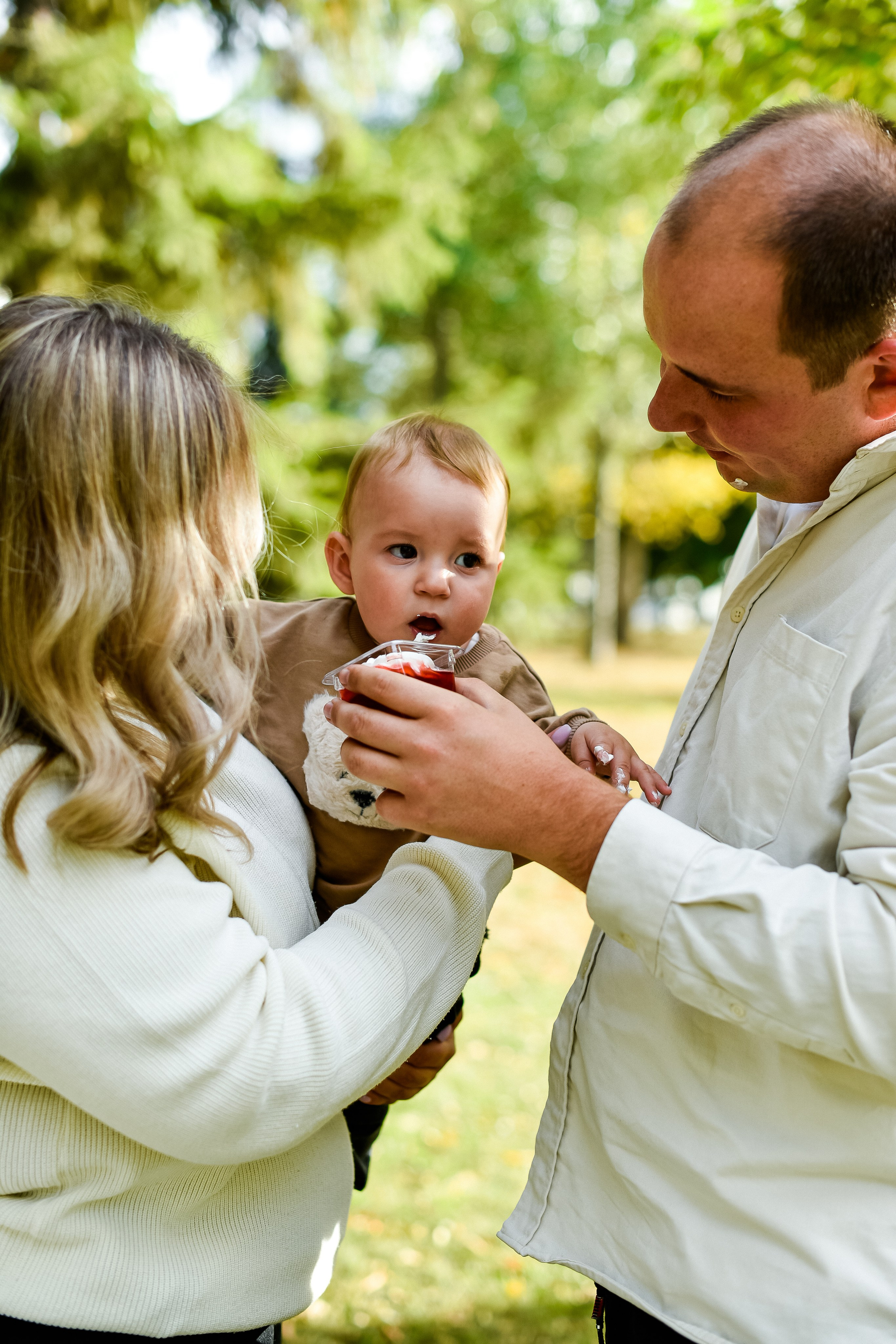 Семья Дмитрий, Настенька и Мирон