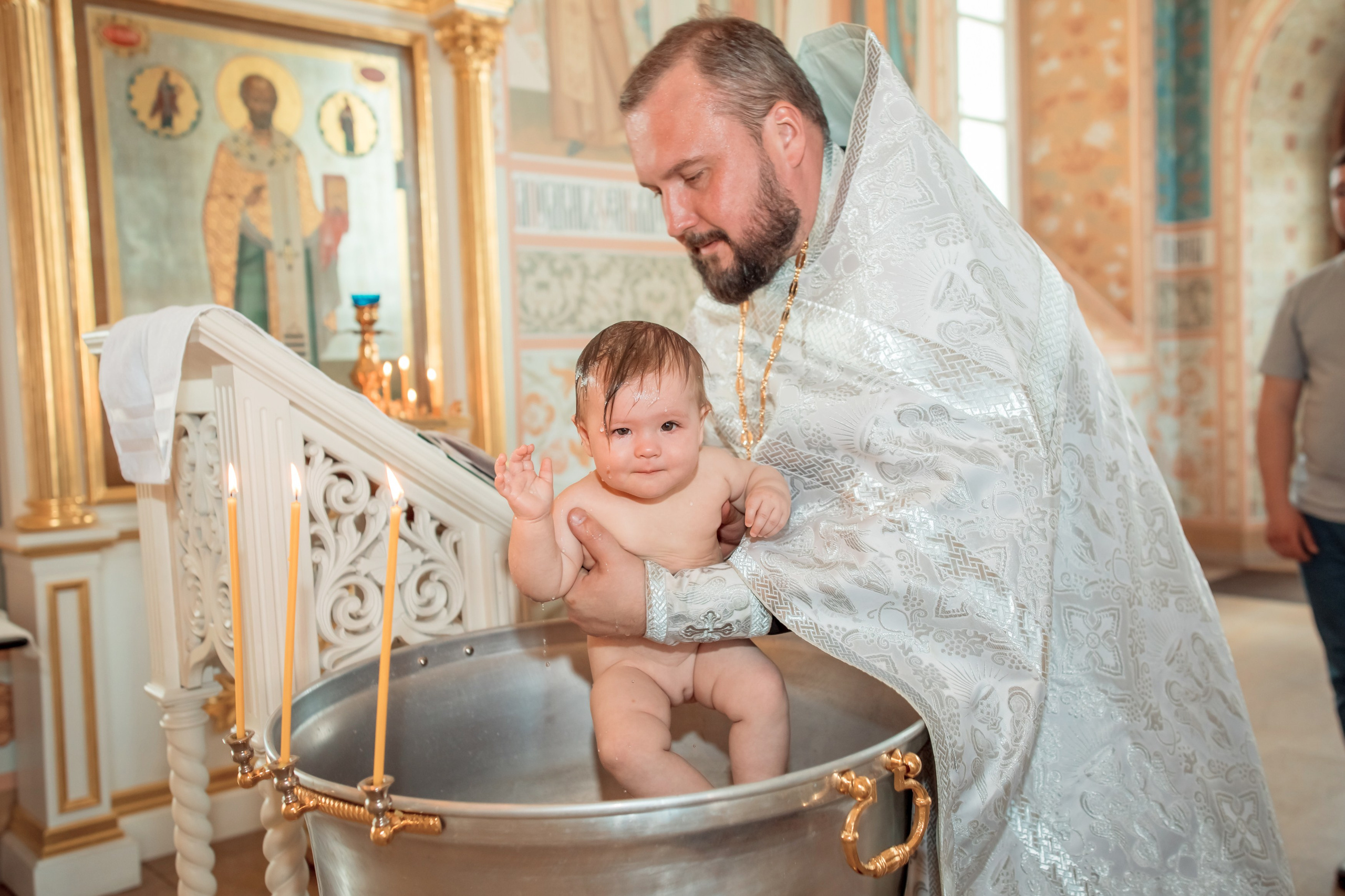 КРЕЩЕНИЕ. Фотограф новорожденных г. Тула