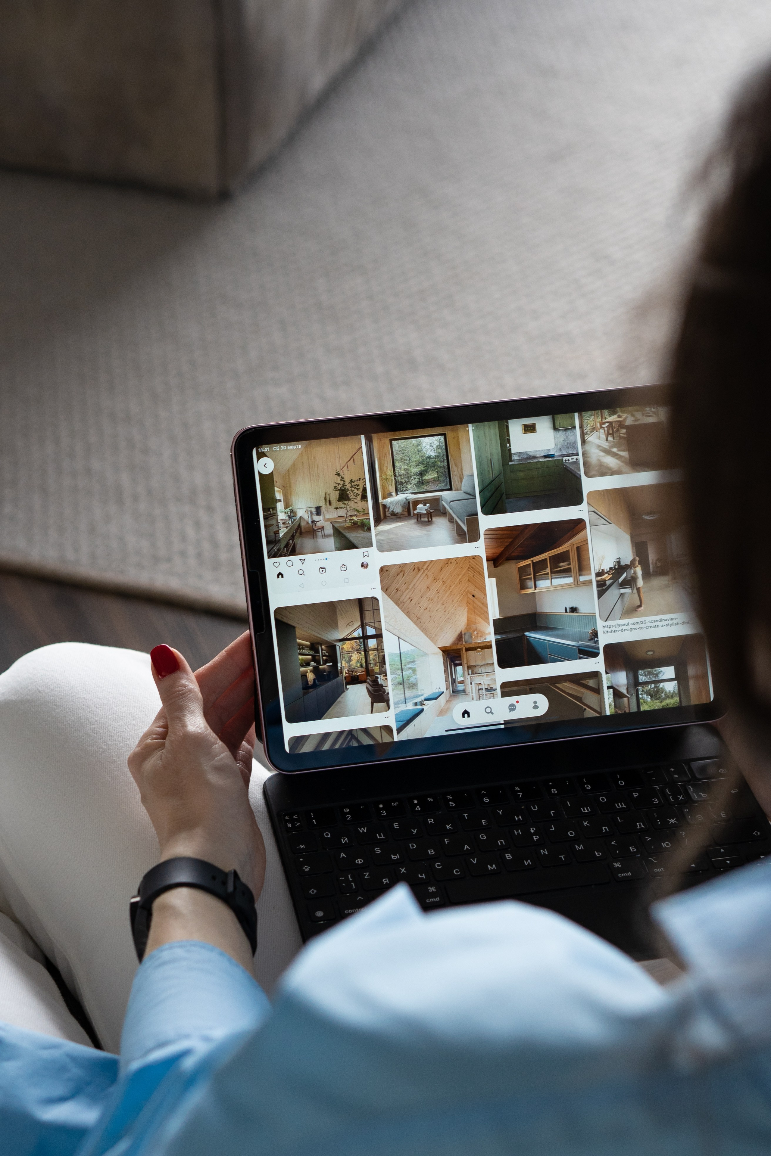 Мария эксперт по Хоумстейдж. Фотограф Ольга Игорева