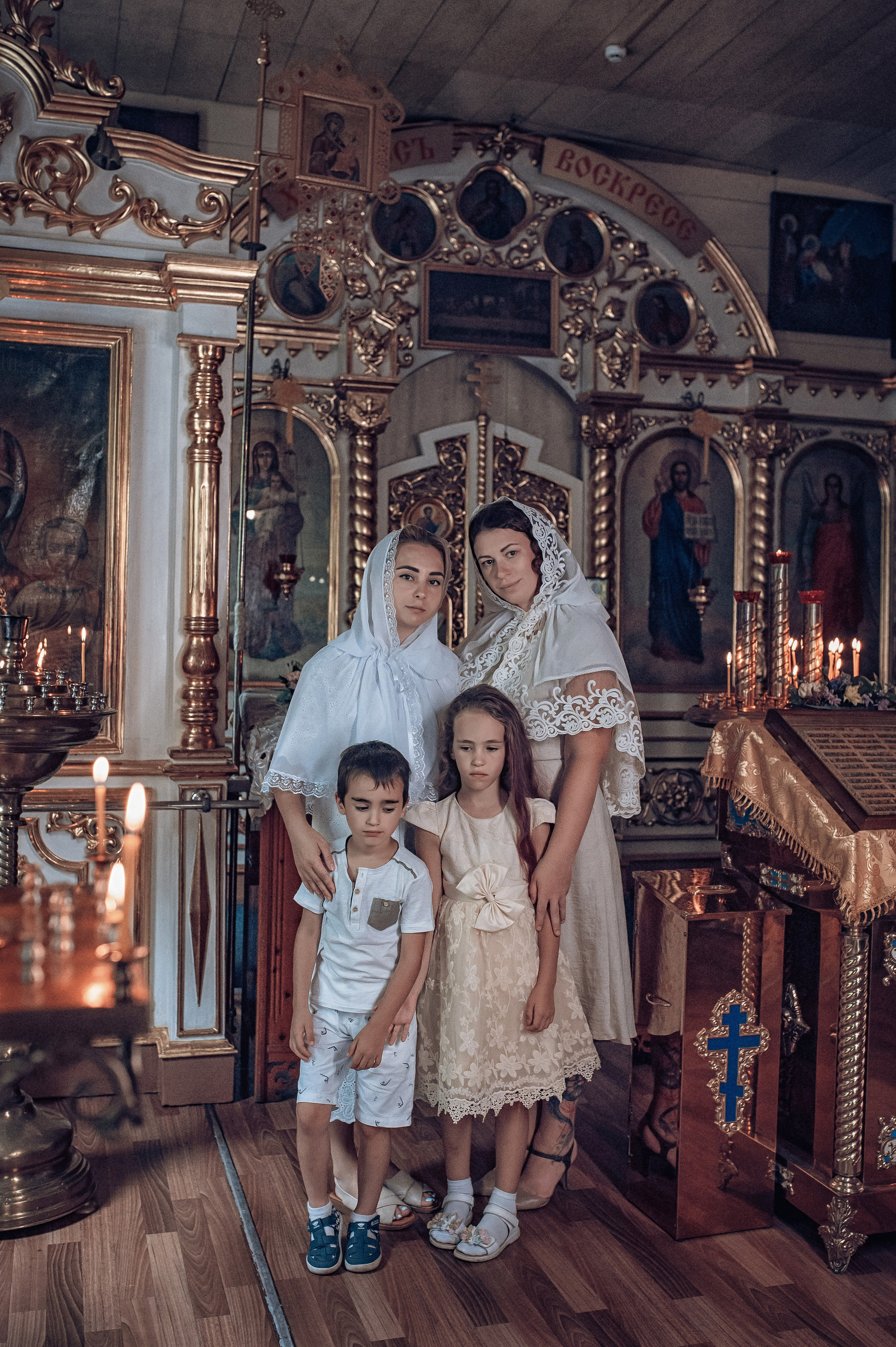 Съемка таинства крещения в храме Николая Чудотворца Красноярск. Фотографы крещения/венчания  Красноярск Татьяна и Вячеслав Переваловы