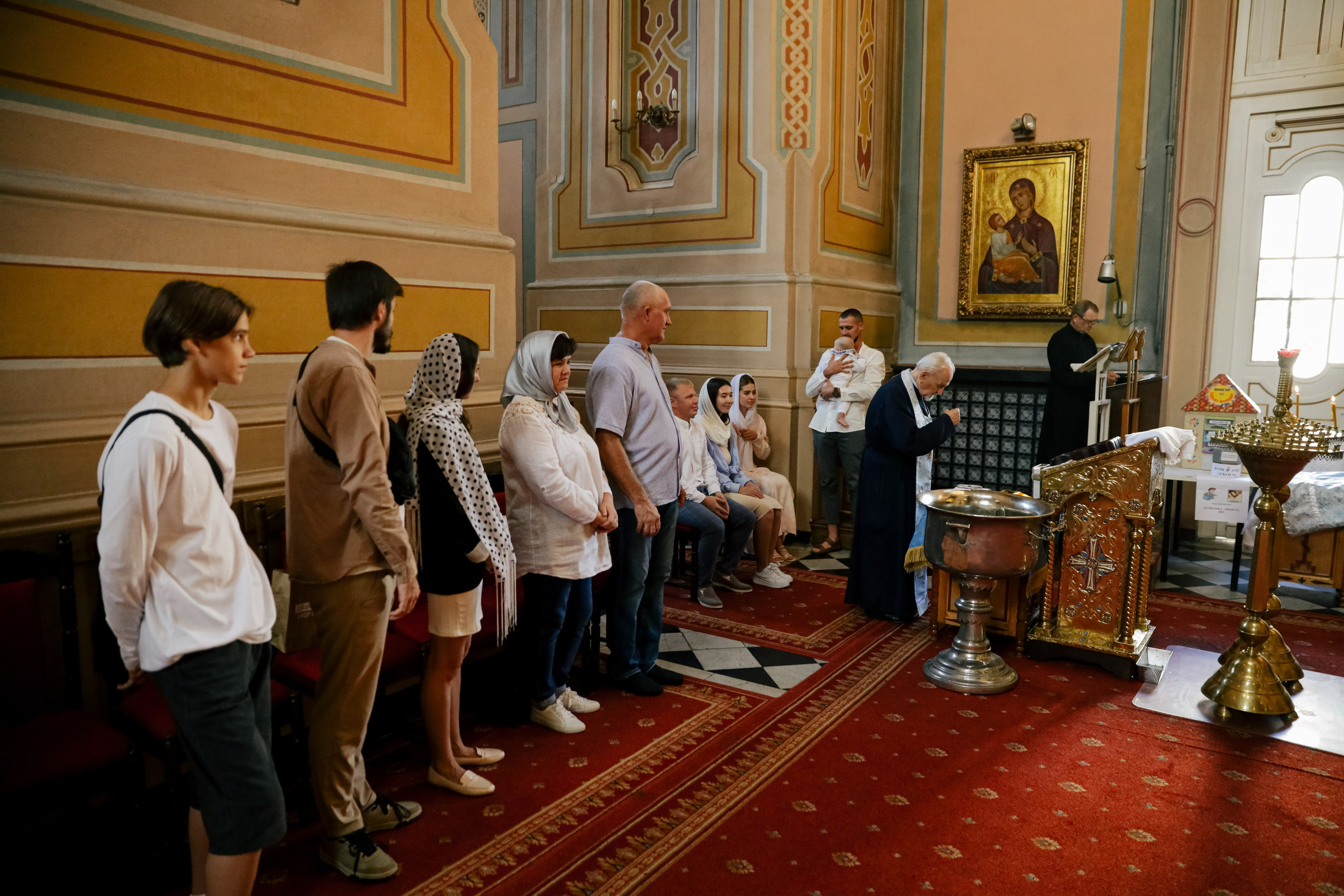 Крещение Святослава. Свадебный и семейный фотограф в Варшаве
