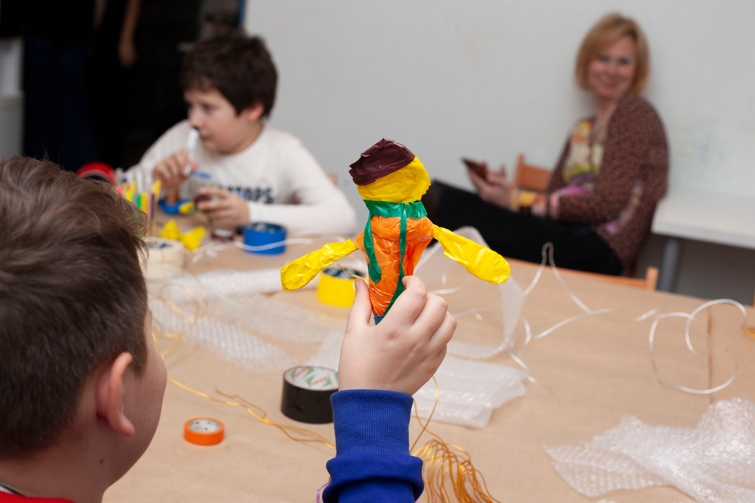 Детский мастер-класс в ММОМА. Stanislav Baryshev — People. Emotions. Atmosphere