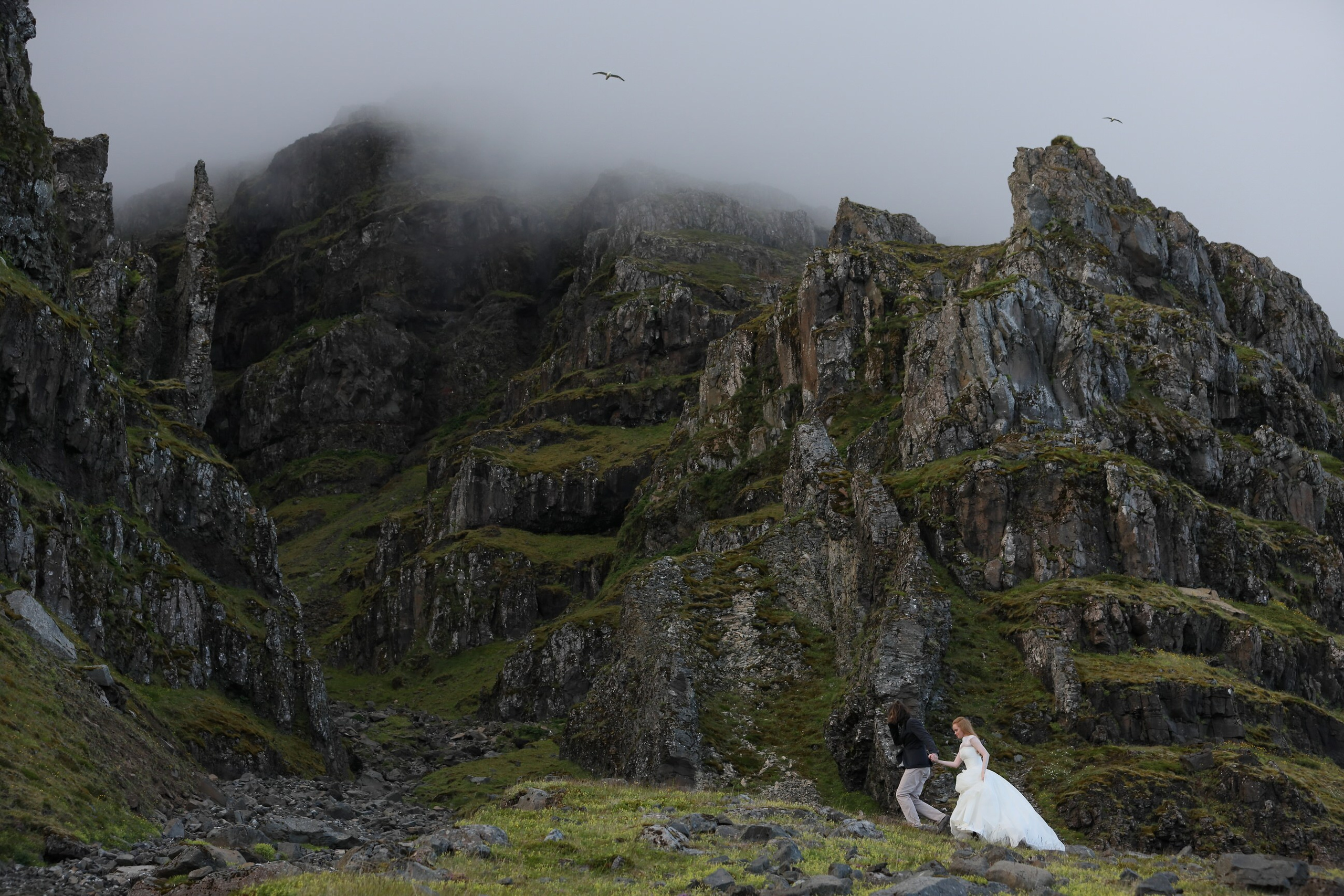 Свадьба для двоих в Исландии. Свадебный фотограф Катя Мухина | Москва