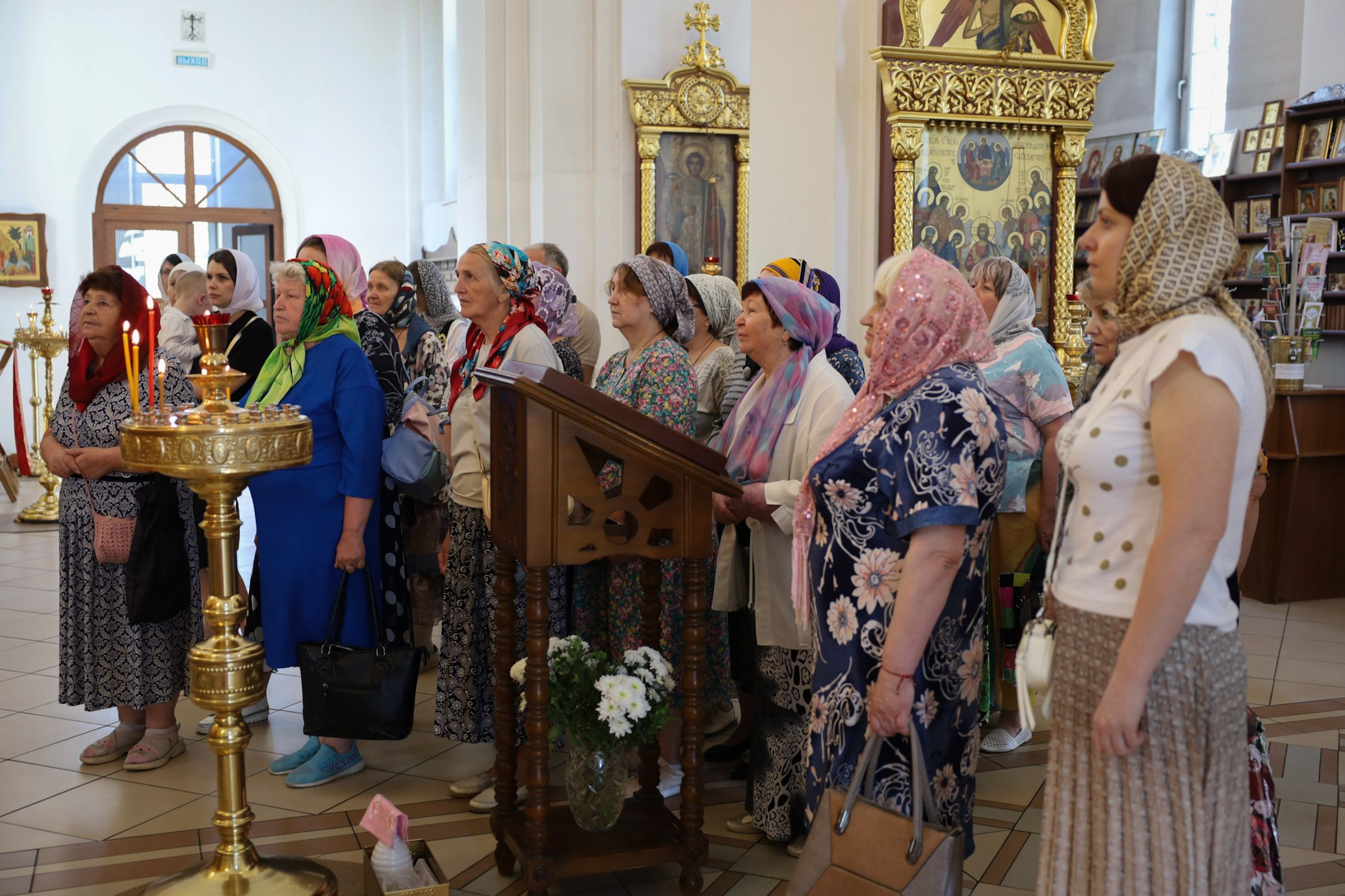 Состоялось соборное богослужение клириков Саратовского Северо-Западного округа. Саратовское Северо-Западное благочиние