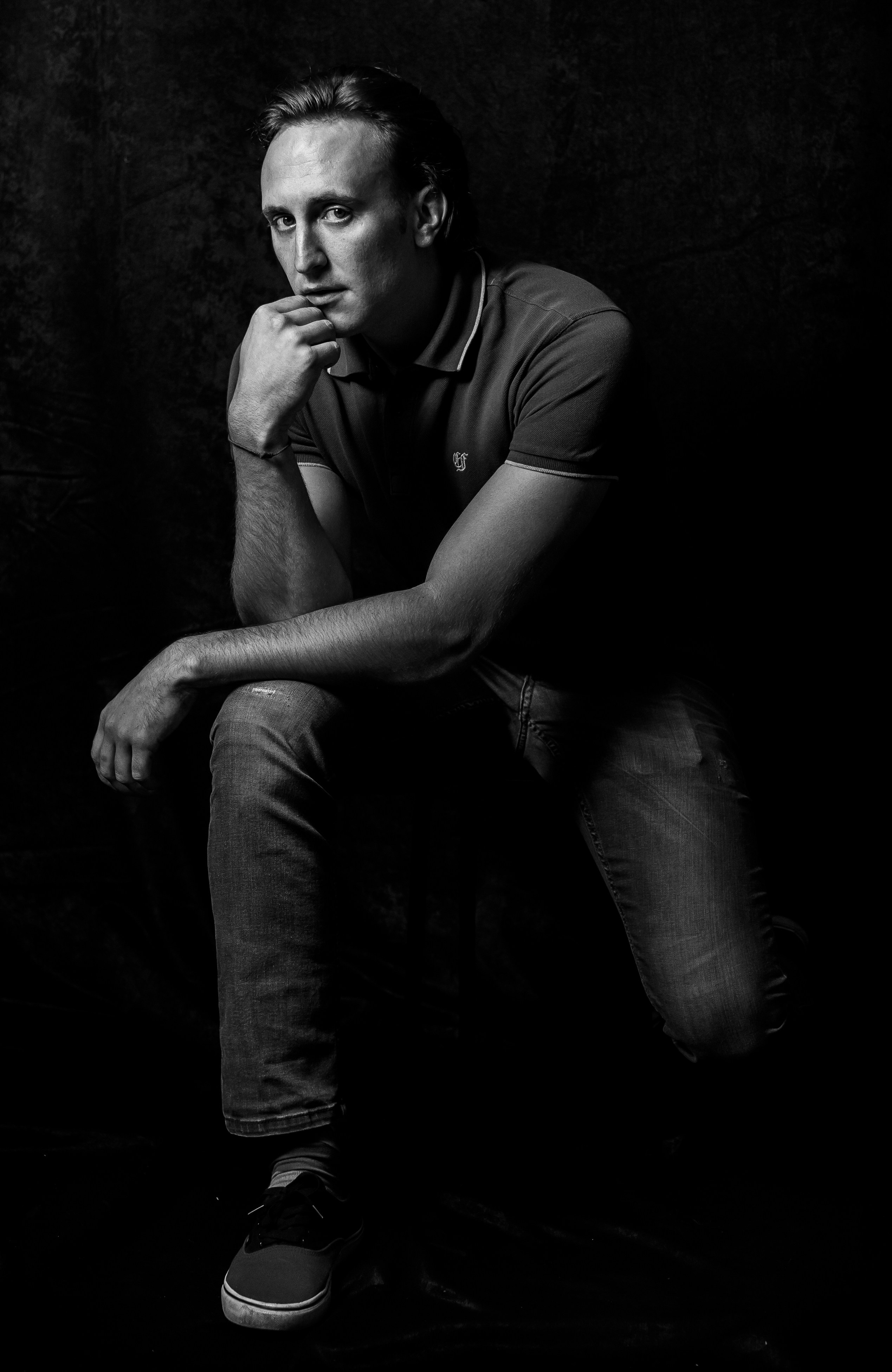 Мужской портрет. Фотограф и оператор Илья Гунбин