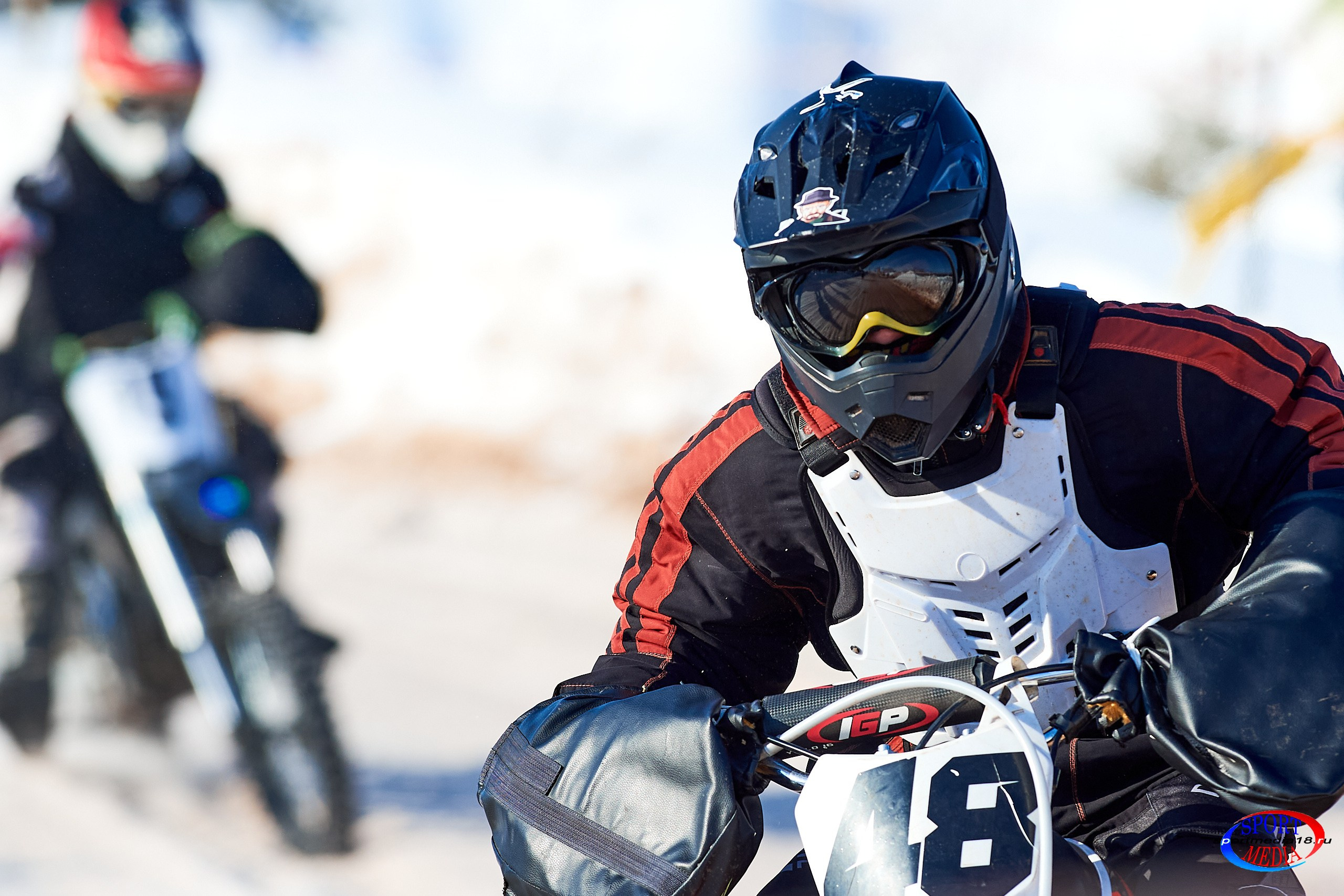 3 этап Кубка Удмуртской Республики по мотокроссу. Воткинск 23.02.2025. Спортивный репортажный фотограф в Ижевске Сергей Мерзляков