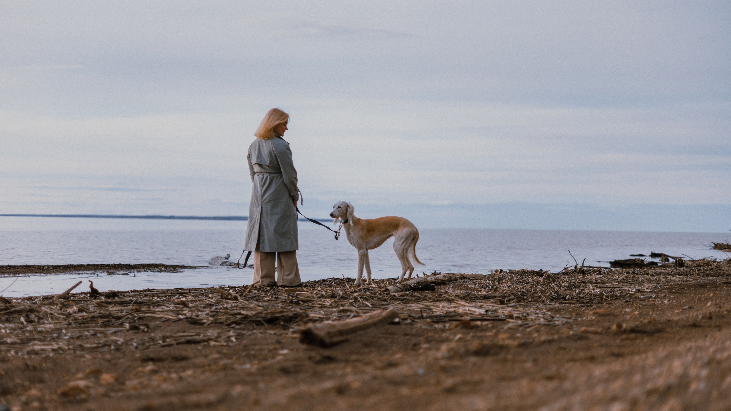 Настя и Бейда. Фотограф-анималист Богданова Полина