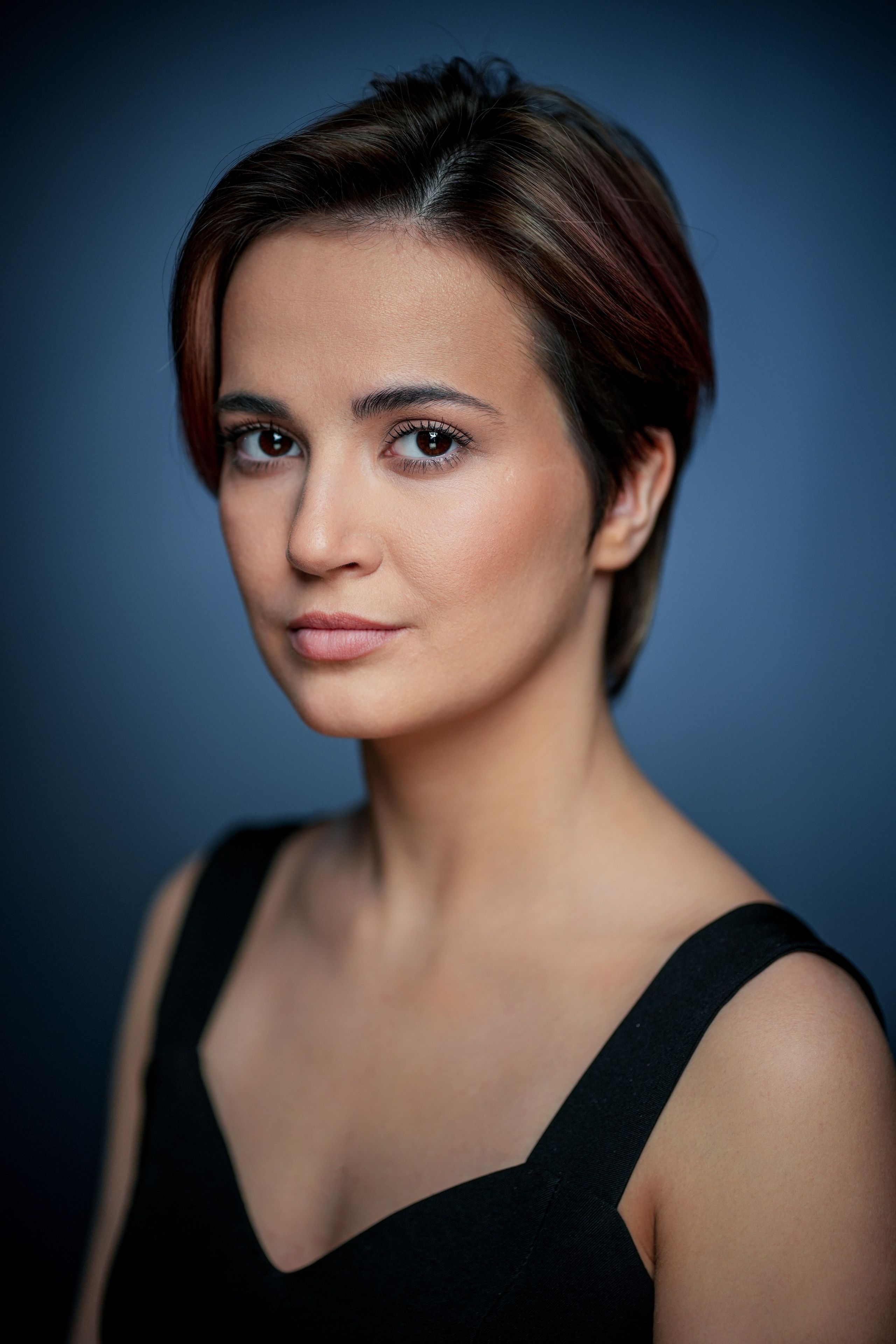 Актриса Виктория Крат. Портретная съемка в Москве, студийный фотограф Игорь Фомин
