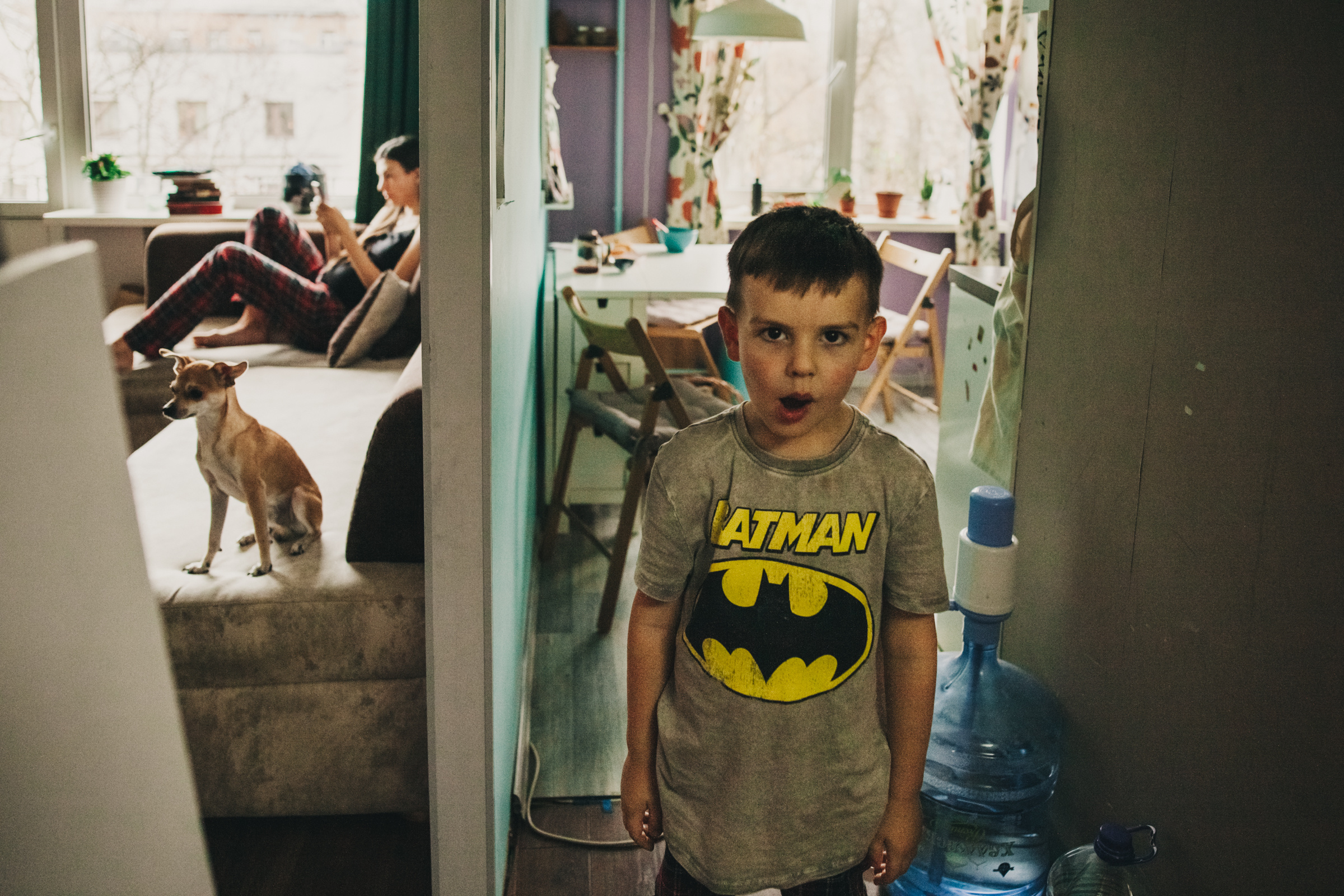 Даша, Даня, Боба. Фотоистория буднего дня. Семейный фотограф, фотограф родов, репортажей фотограф в Санкт-Петербу