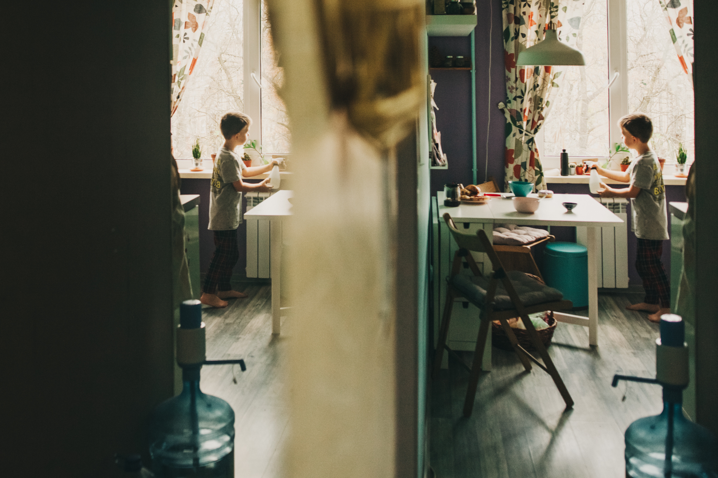 Даша, Даня, Боба. Фотоистория буднего дня. Семейный фотограф, фотограф родов, репортажей фотограф в Санкт-Петербу