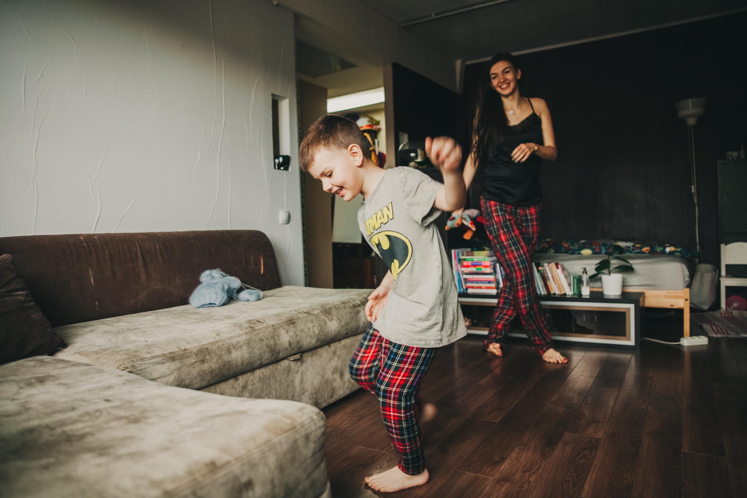 Даша, Даня, Боба. Фотоистория буднего дня. Семейный фотограф, фотограф родов, репортажей фотограф в Санкт-Петербу