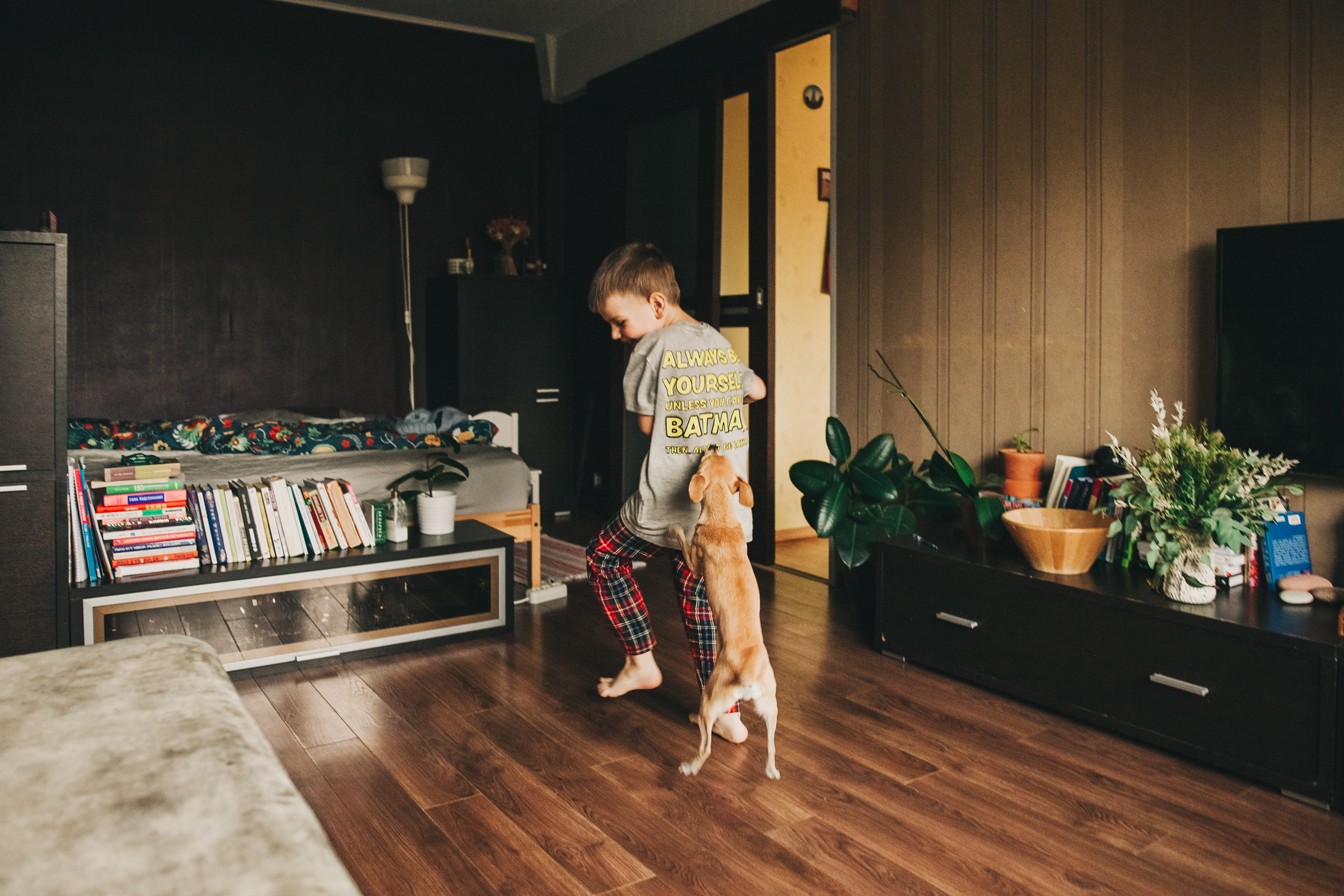 Даша, Даня, Боба. Фотоистория буднего дня. Семейный фотограф, фотограф родов, репортажей фотограф в Санкт-Петербу
