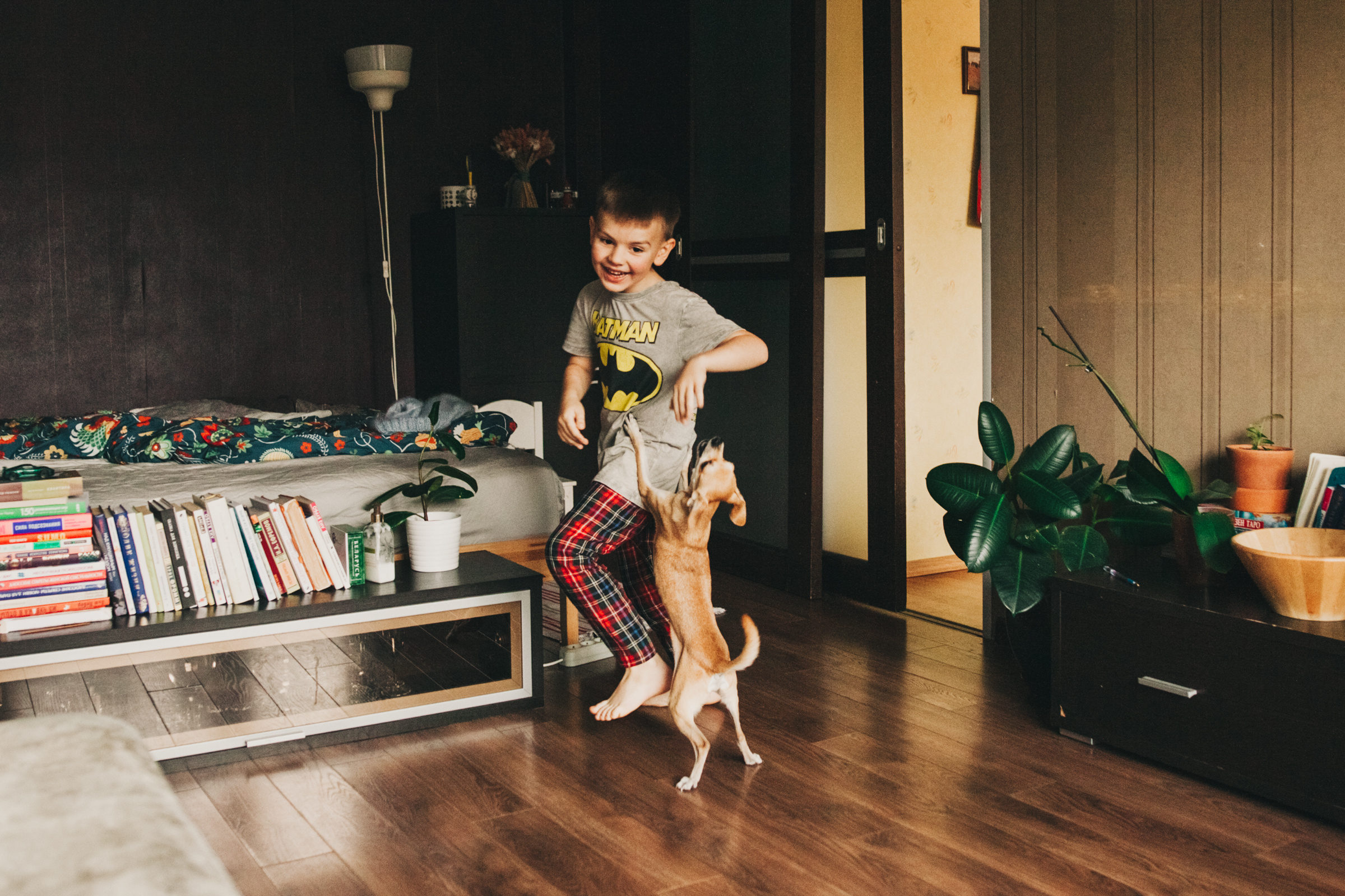 Даша, Даня, Боба. Фотоистория буднего дня. Семейный фотограф, фотограф родов, репортажей фотограф в Санкт-Петербу