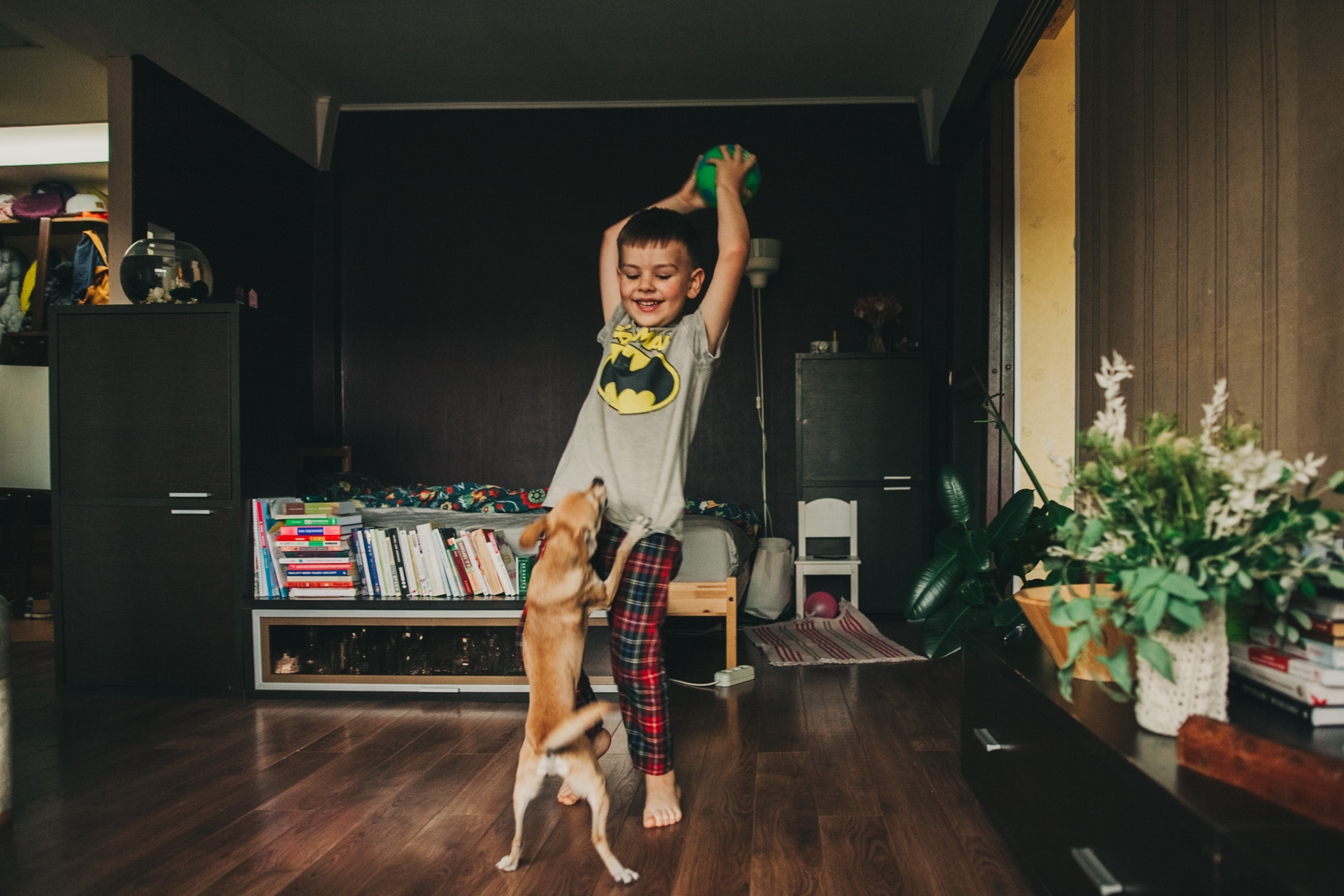 Даша, Даня, Боба. Фотоистория буднего дня. Семейный фотограф, фотограф родов, репортажей фотограф в Санкт-Петербу