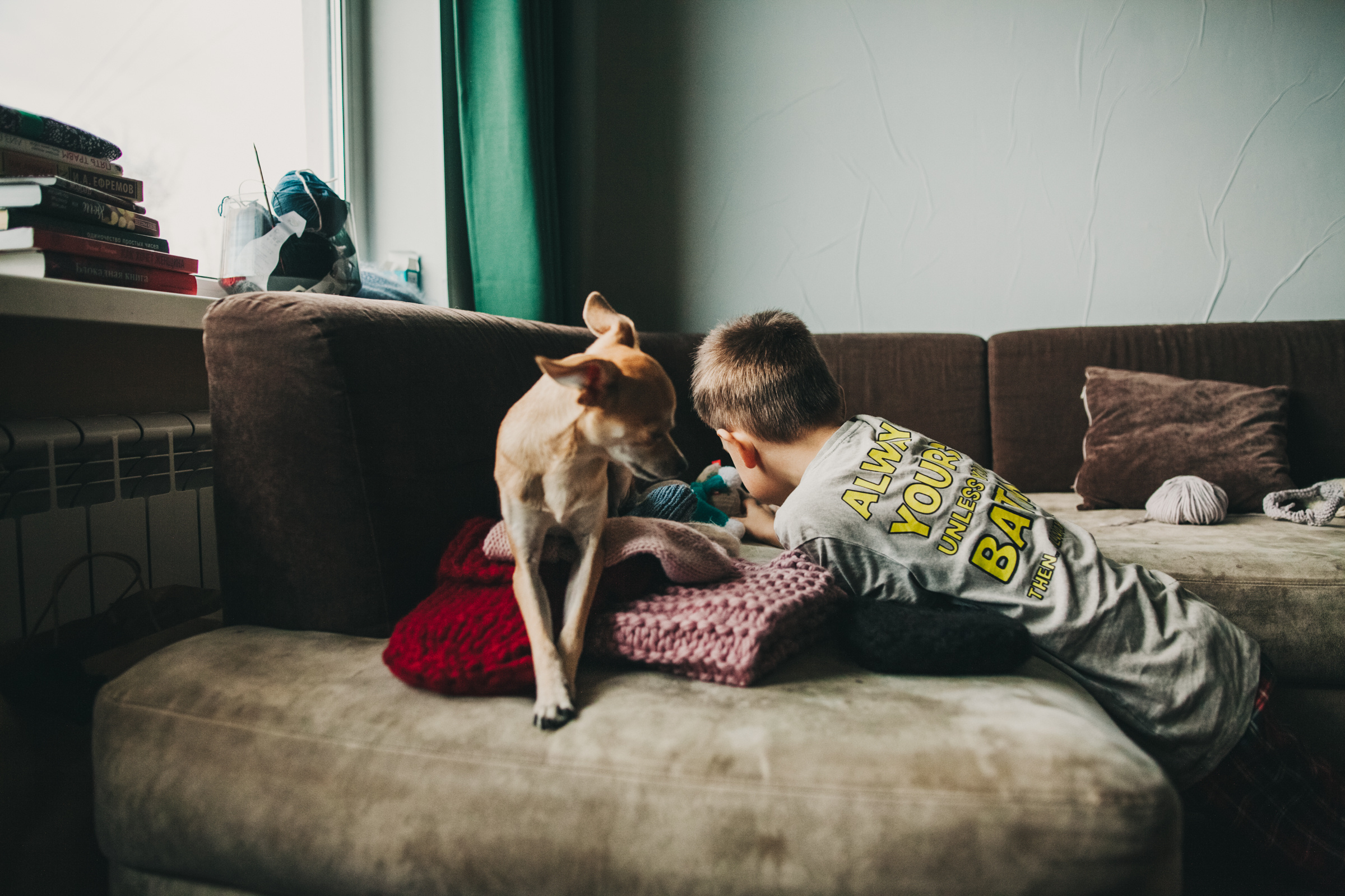 Даша, Даня, Боба. Фотоистория буднего дня. Семейный фотограф, фотограф родов, репортажей фотограф в Санкт-Петербу