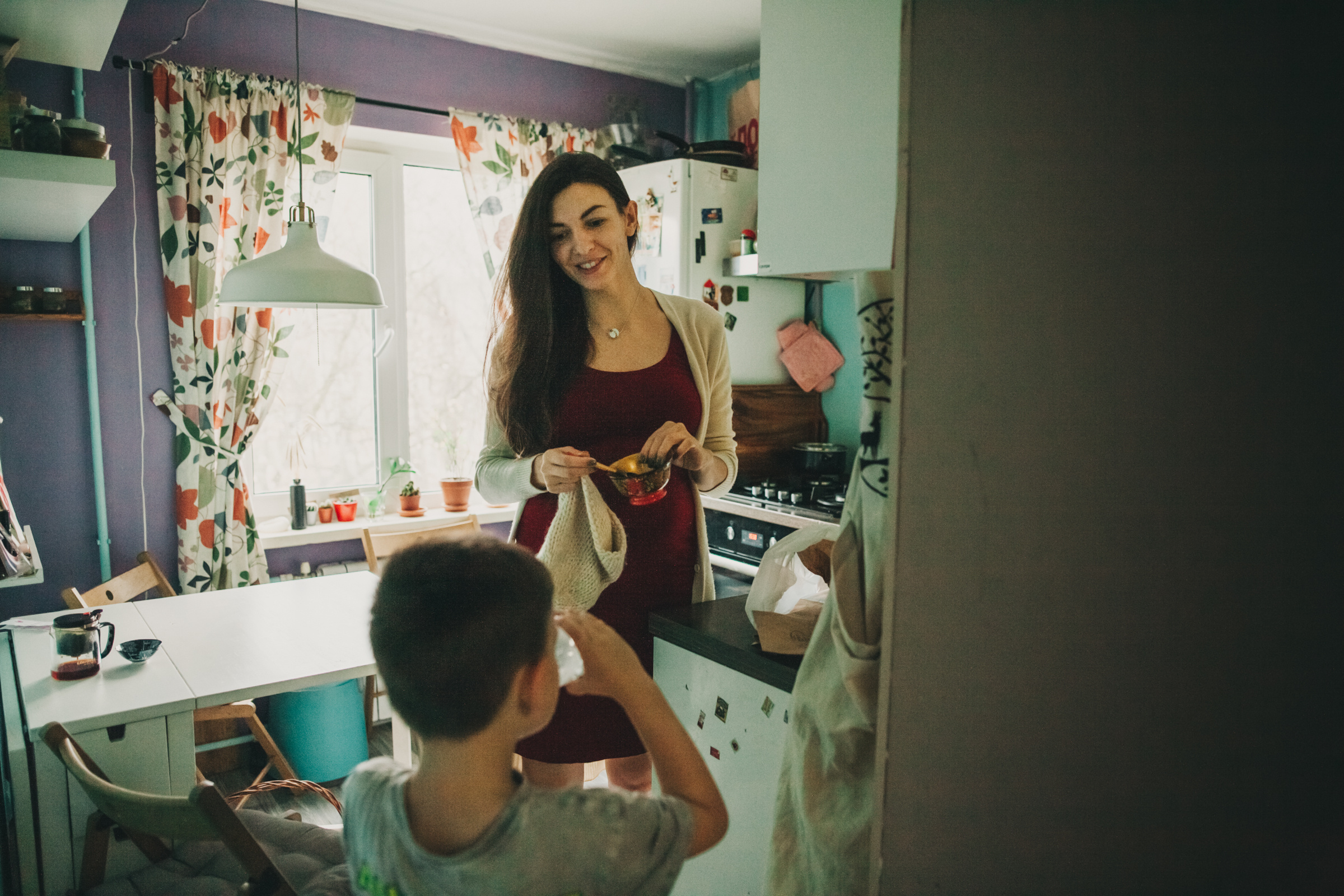 Даша, Даня, Боба. Фотоистория буднего дня. Семейный фотограф, фотограф родов, репортажей фотограф в Санкт-Петербу