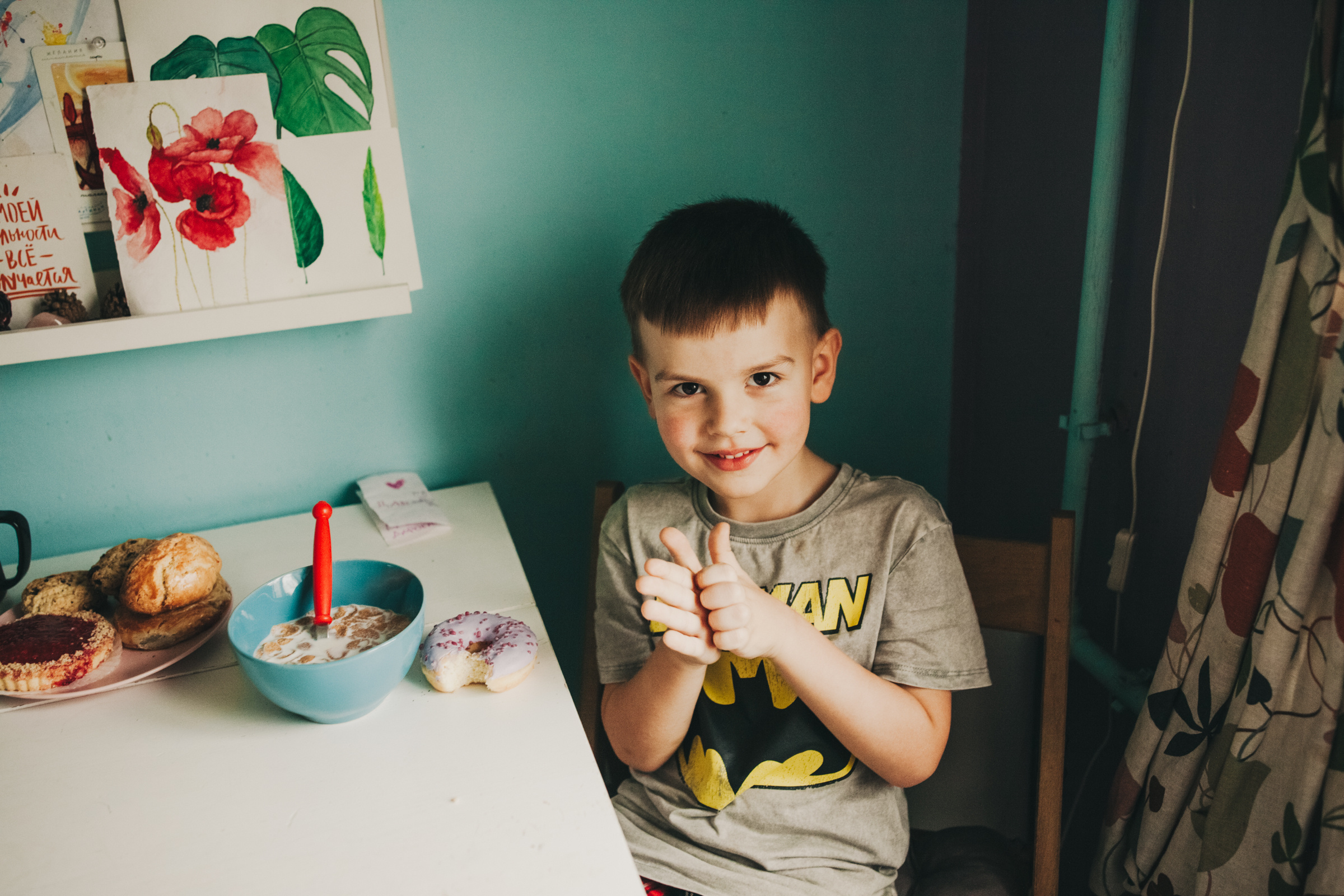 Даша, Даня, Боба. Фотоистория буднего дня. Семейный фотограф, фотограф родов, репортажей фотограф в Санкт-Петербу