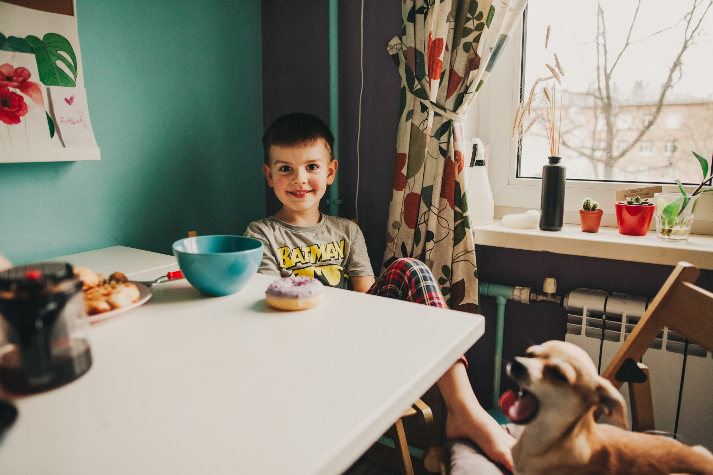 Даша, Даня, Боба. Фотоистория буднего дня. Семейный фотограф, фотограф родов, репортажей фотограф в Санкт-Петербу