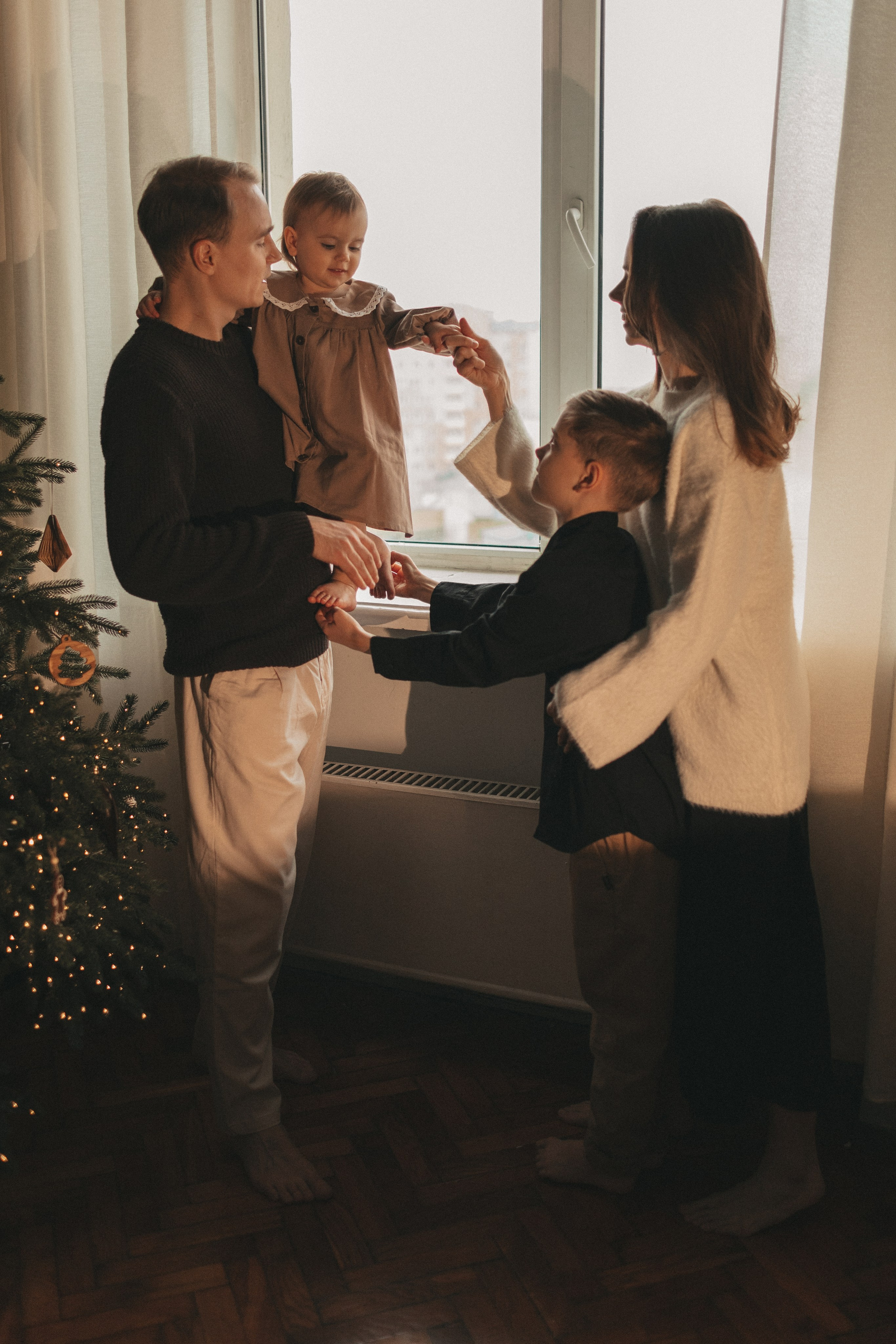 Новогоднее волшебство. Семейный фотограф в Москве