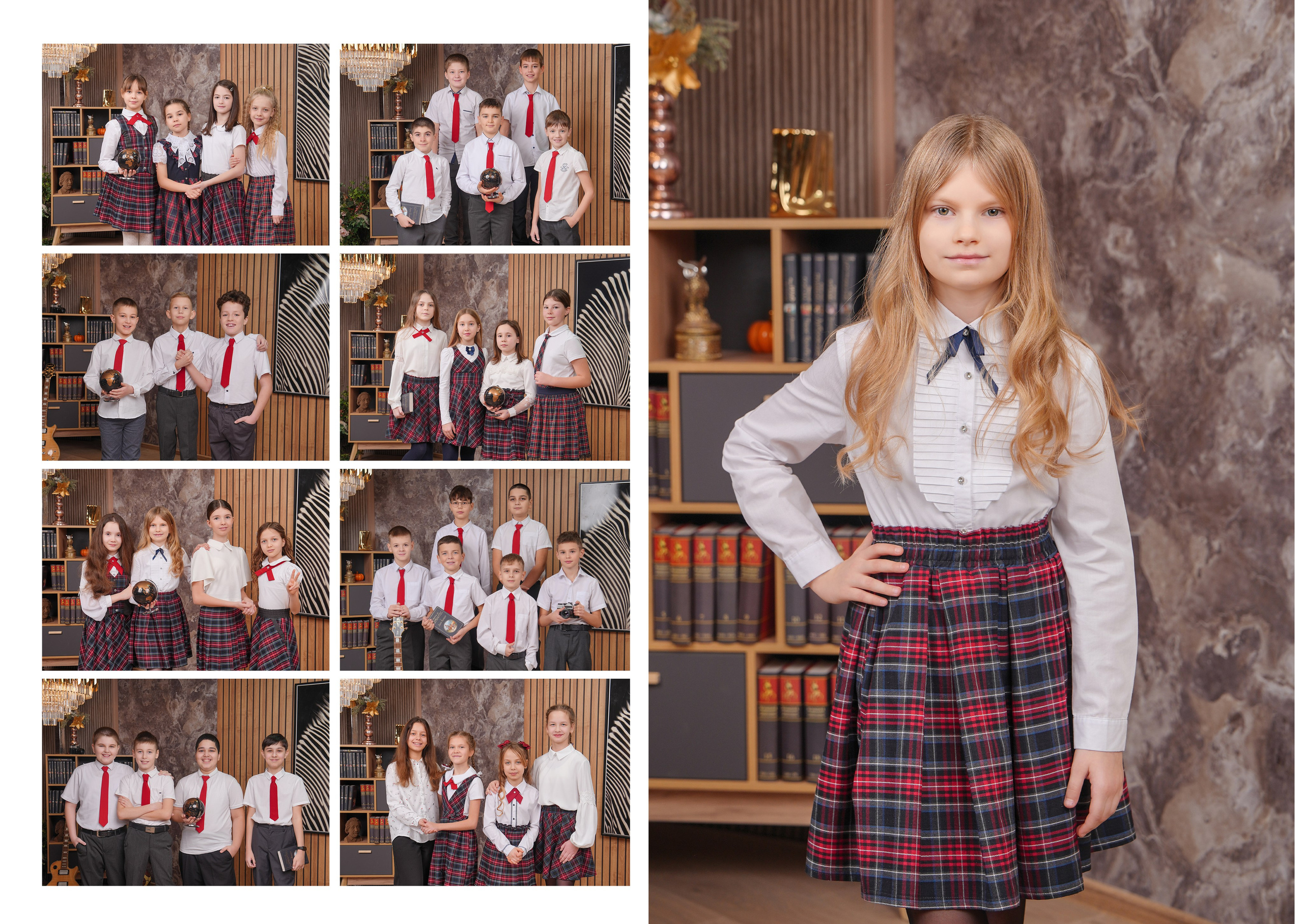 ШКОЛА 99 — 4 «Д» класс. Красивый выпускной альбом в Краснодаре