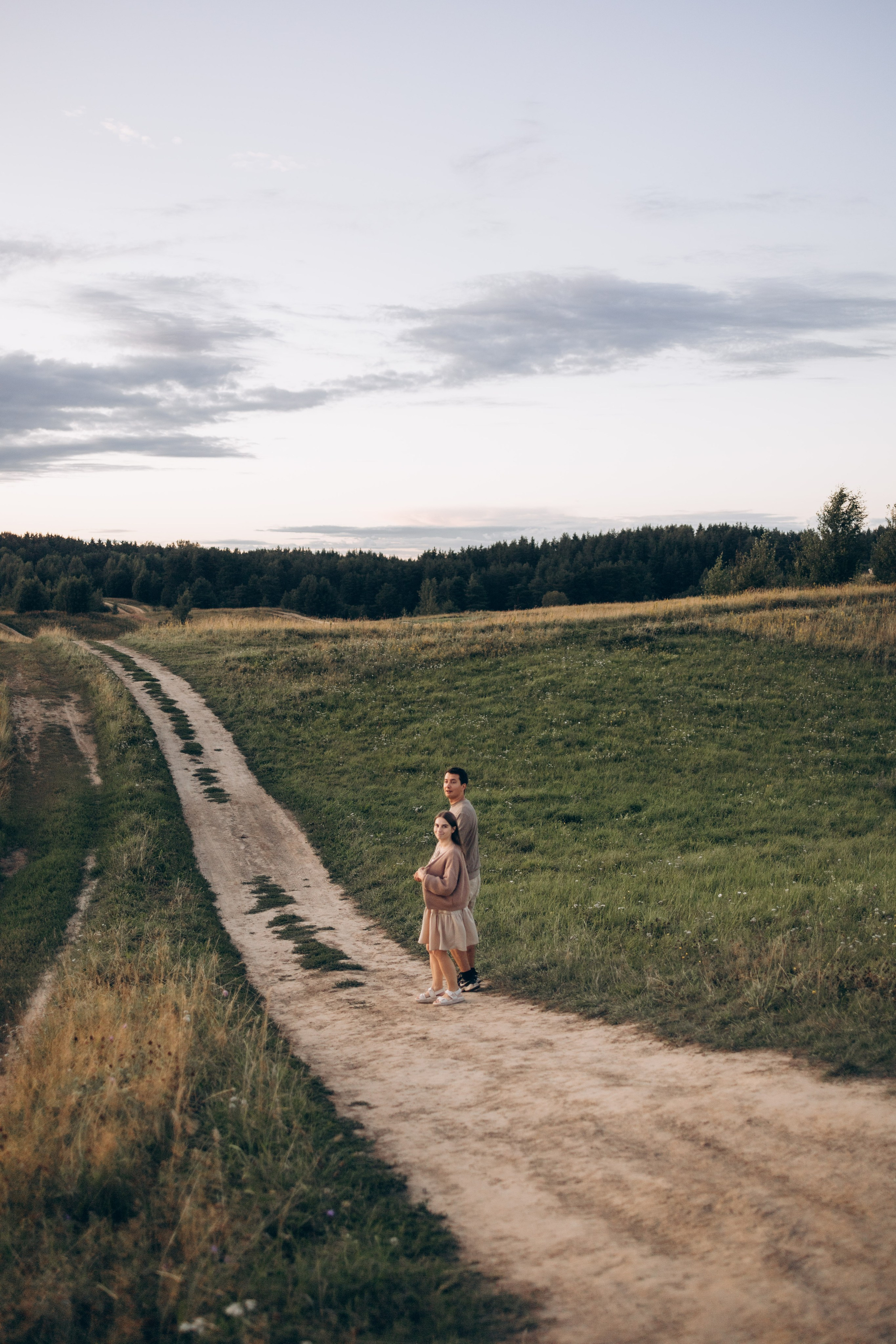 Семейная фотосессия на Колтушских высотах. Семейный и детский фотограф в Санкт-Петербурге Павлова Елена