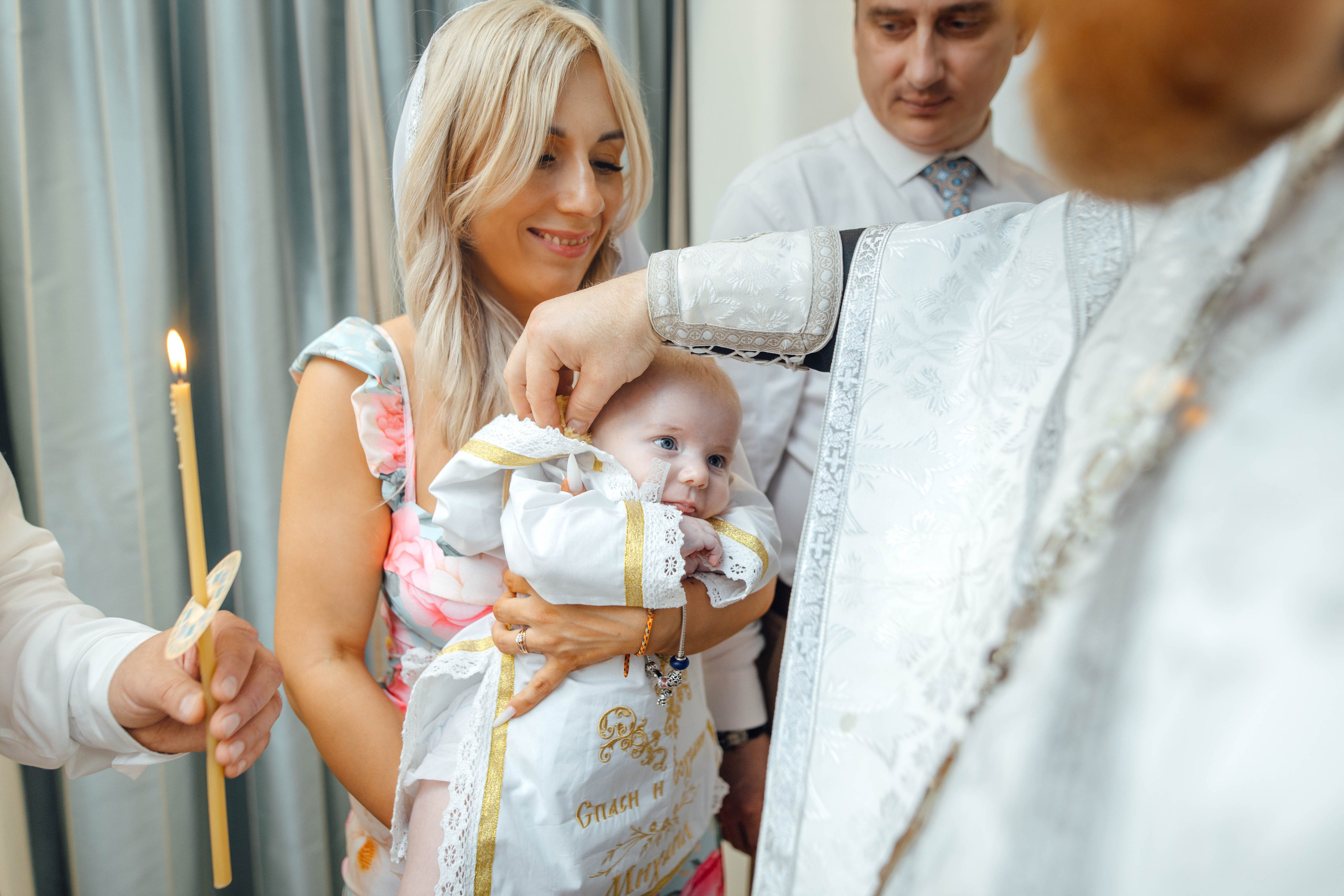 Крещение Михаила, храм Святой Троицы, июнь 2025