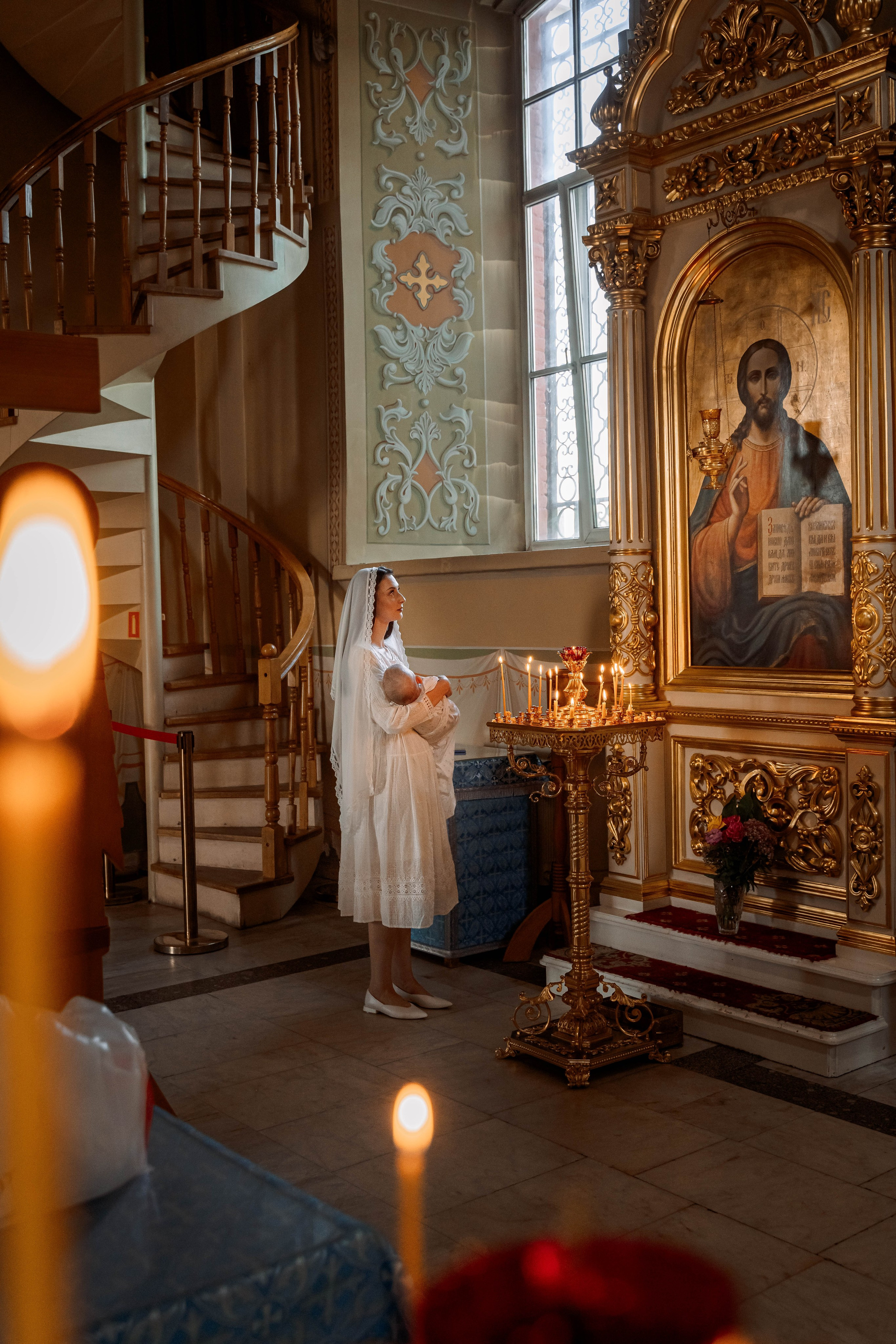 Крещение Савелия, Храм Покрова Пресвятой Богородицы. Семейный фотограф в Саратове
