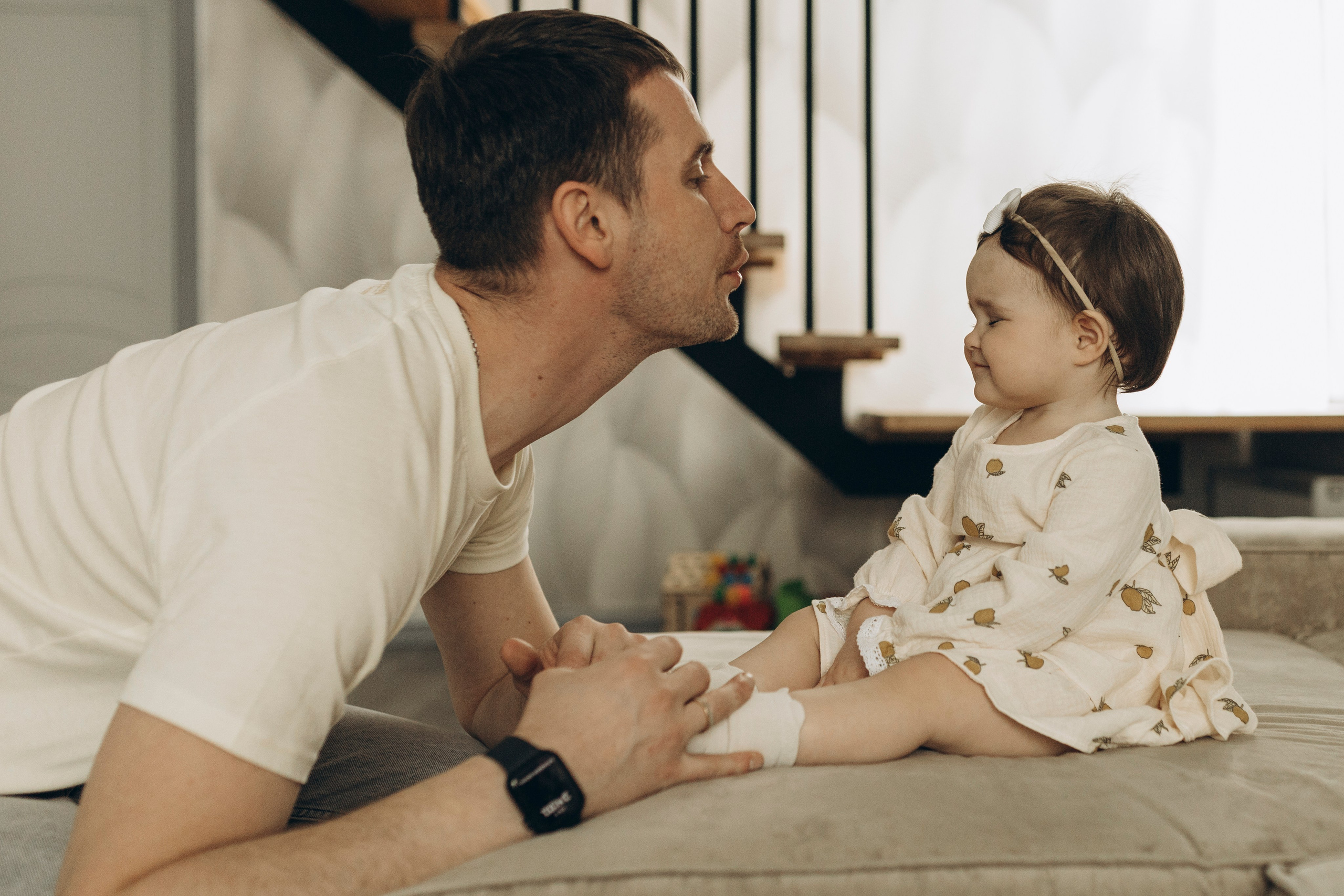 Домашняя семейная фотосессия. Семейный и детский фотограф в Рязани Васюгова Мария