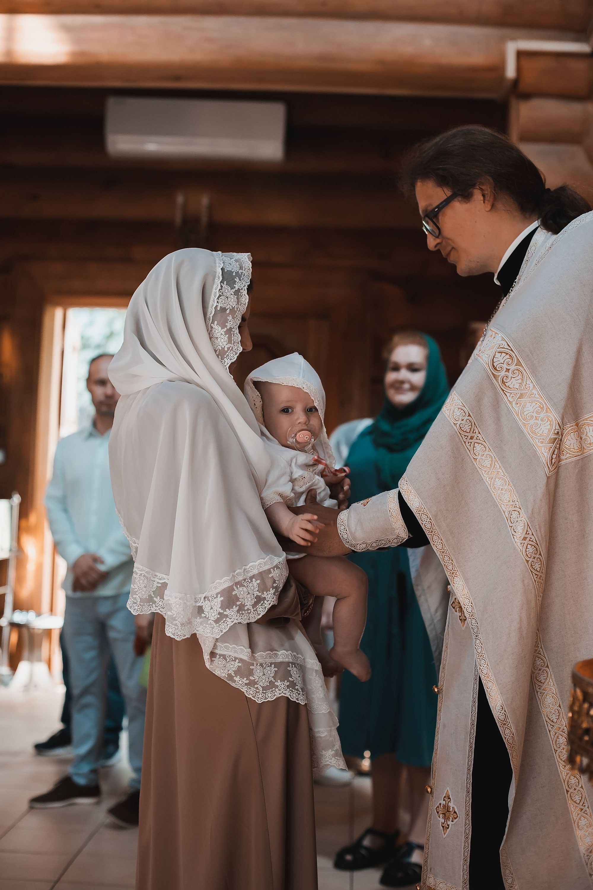 Крещение Ксении. Семейный, индивидуальный фотограф в Москве Ангели Марина