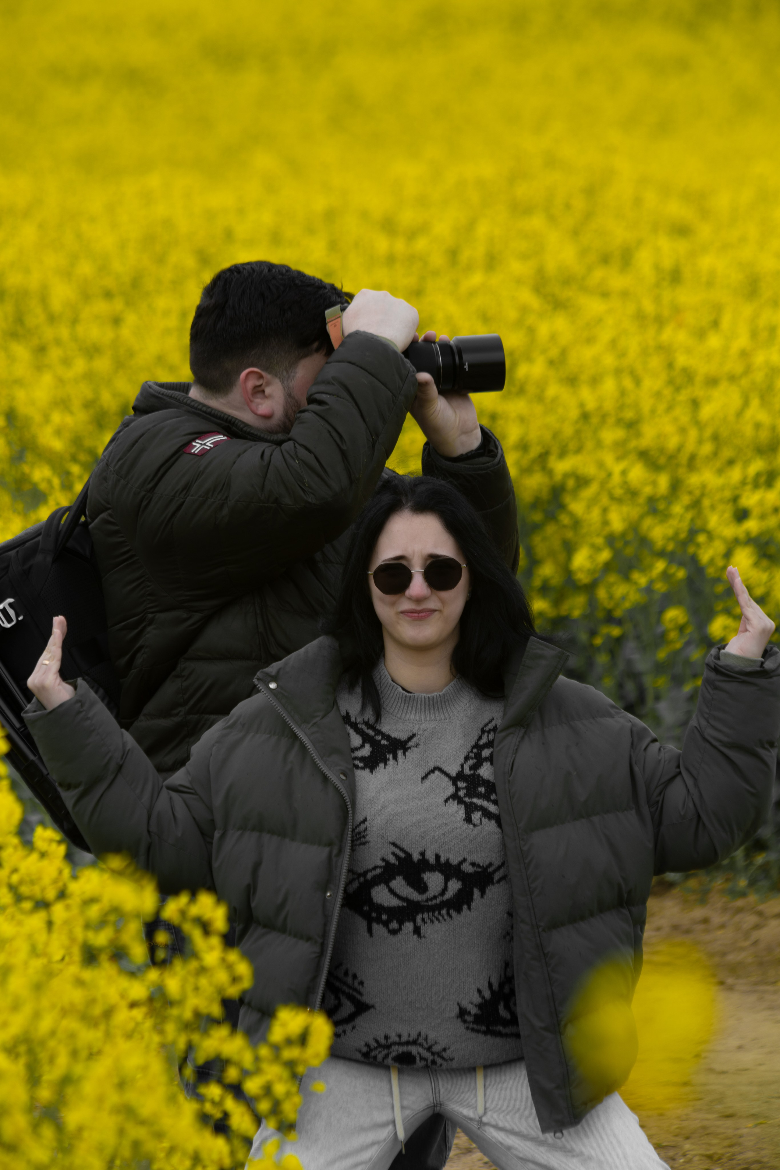 Полина Л — (Рапсовое поле). — Digital Noise —