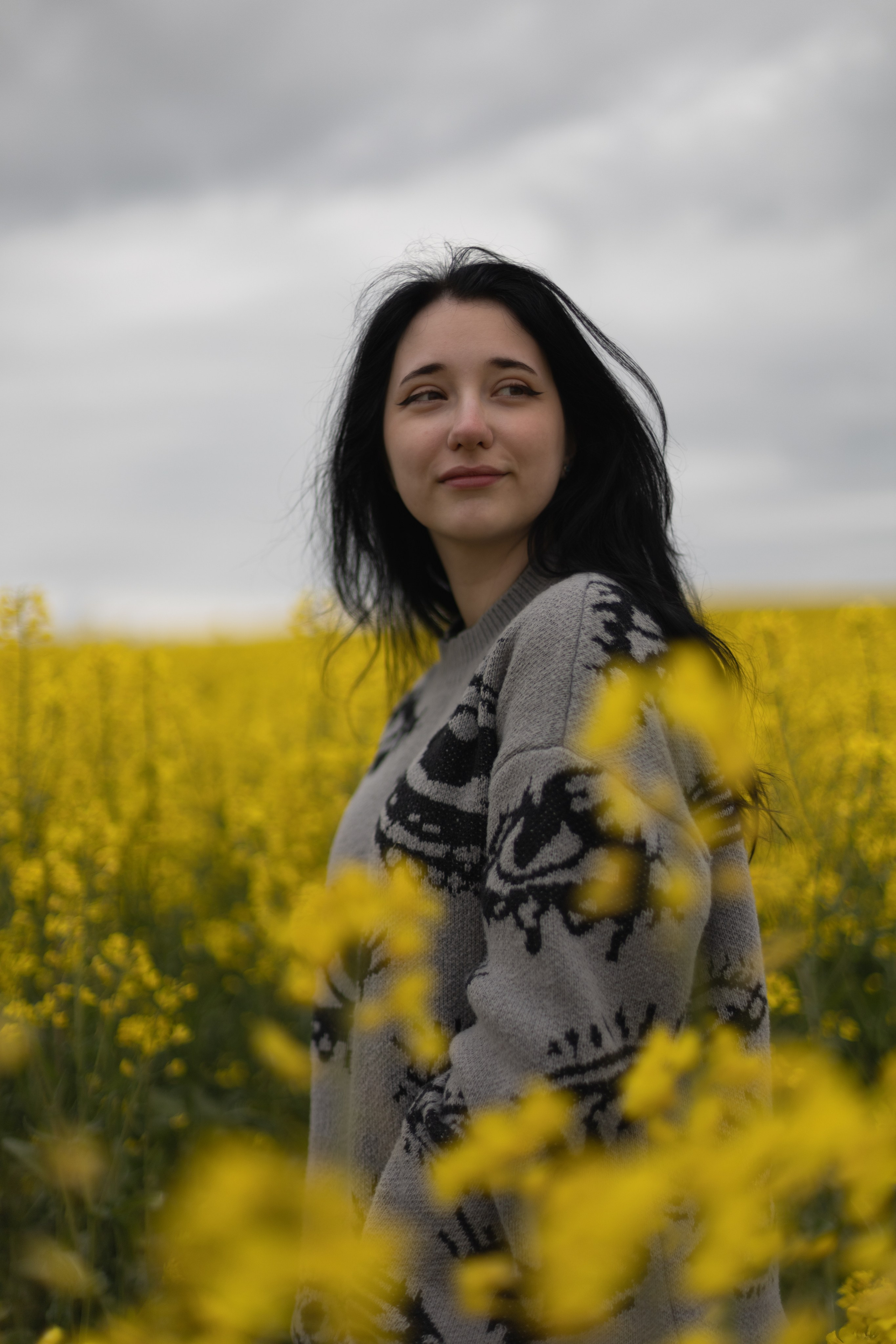 Полина Л — (Рапсовое поле). — Digital Noise —