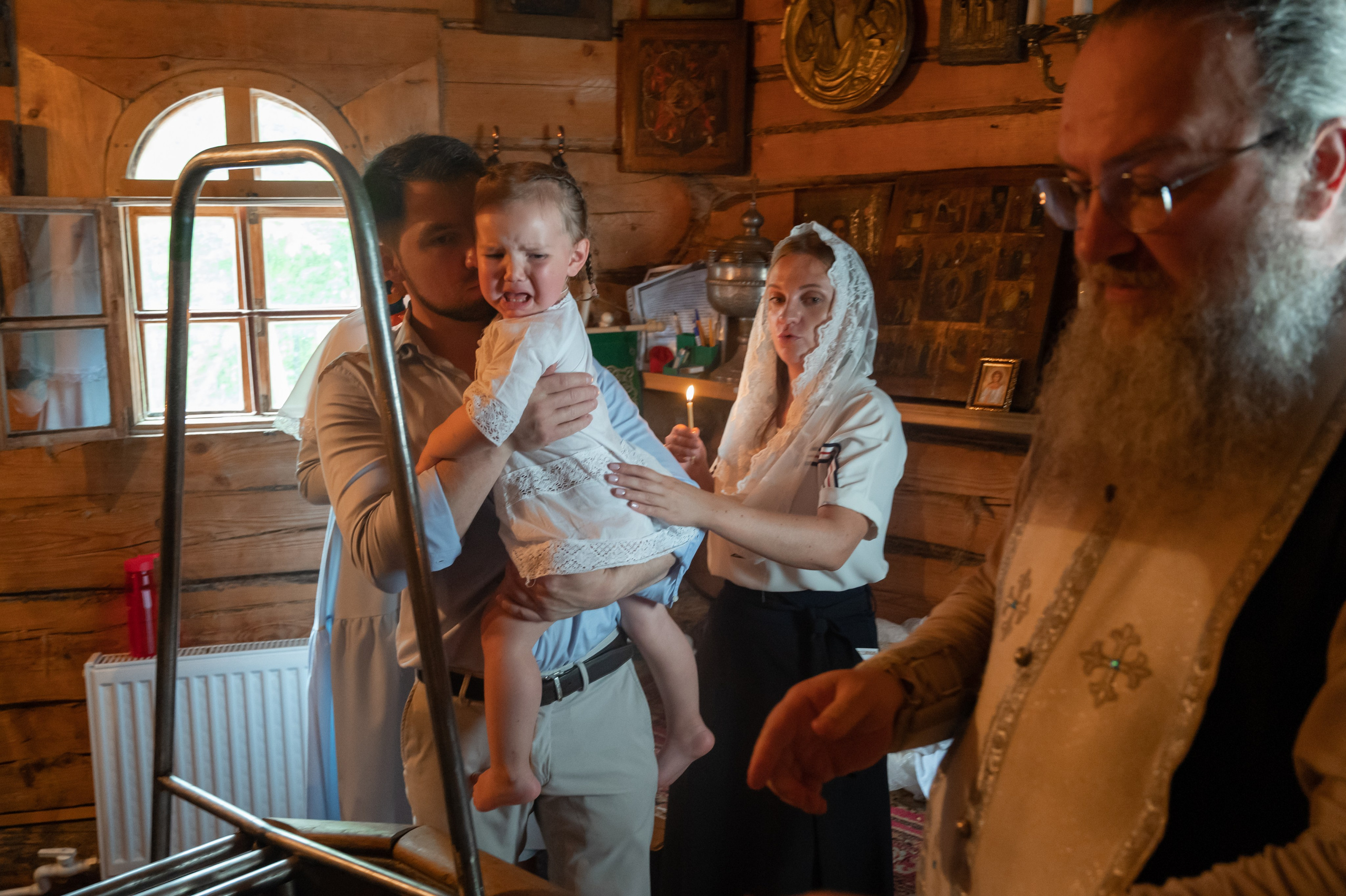 Крещение Марии храм на Мосфильмовской. Фотограф Алёна Мил