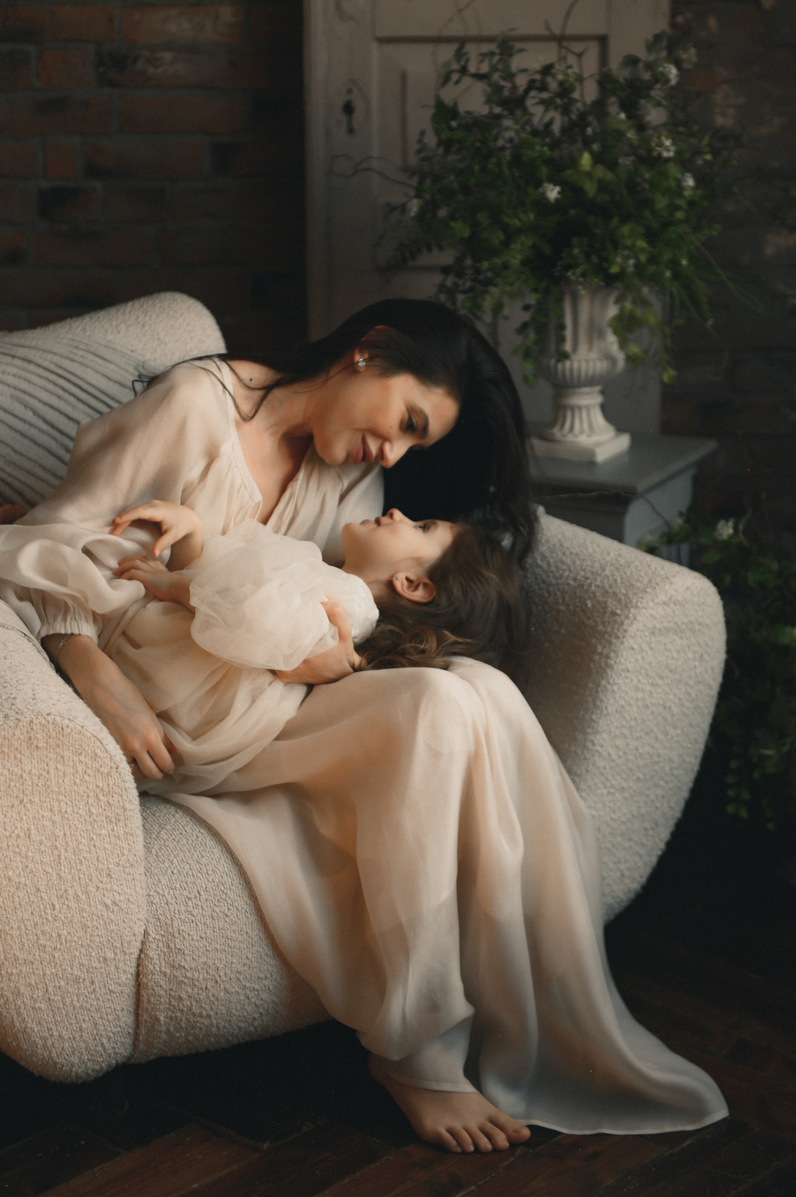 Мама и дочка. Студийная история. Семейный фотограф в г. Ставрополь, Сорокина Мария