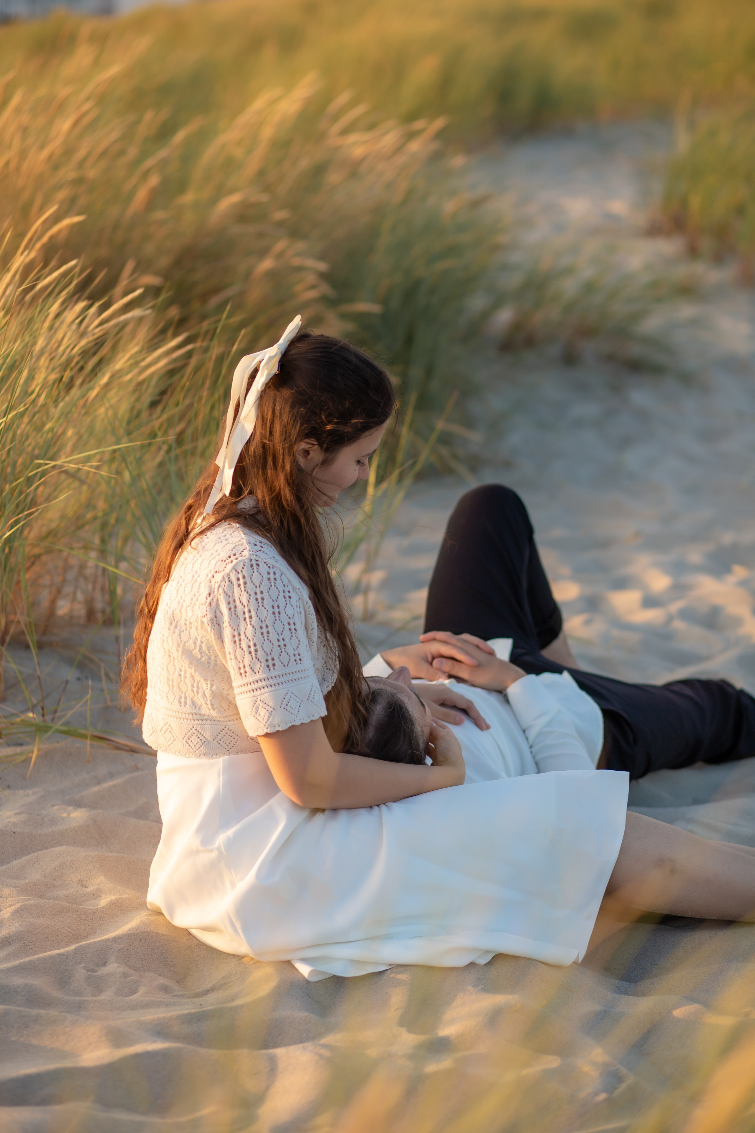 Ирина и Данил. Закат. Фотограф в Калининграде Решетникова Алина