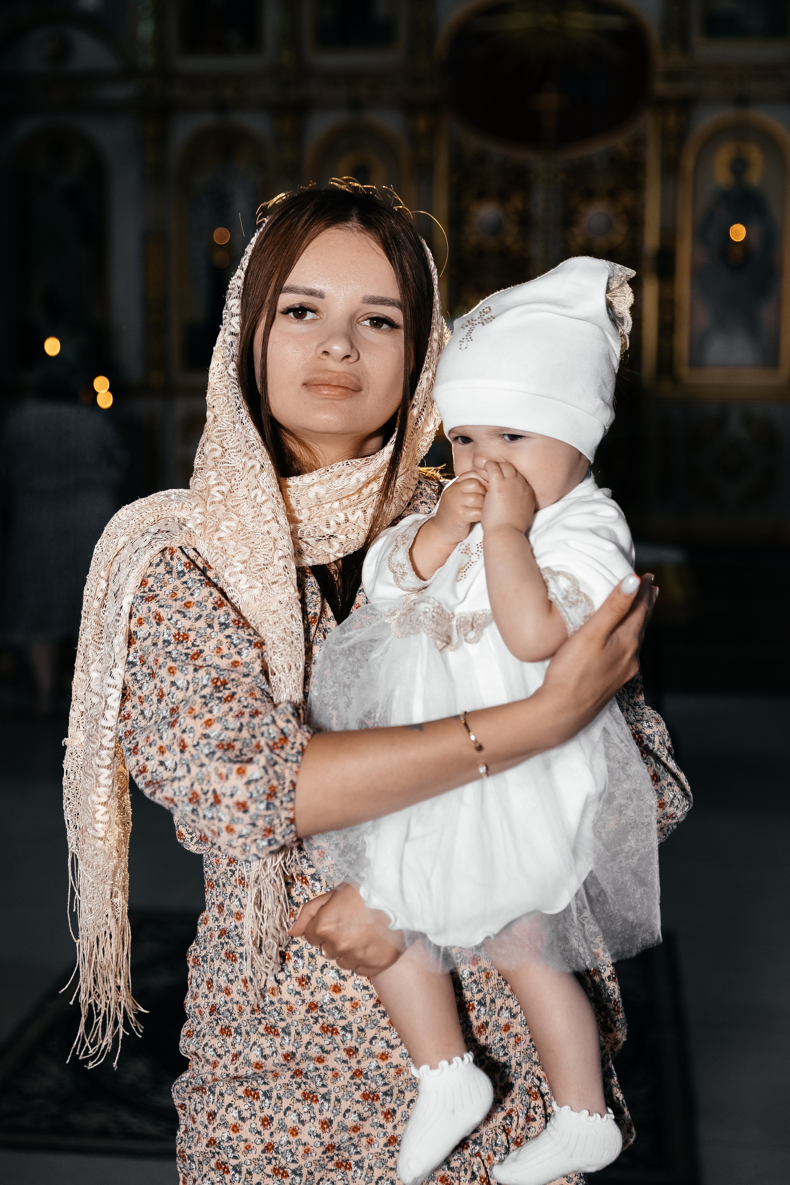 Крестины Миланы. Главная