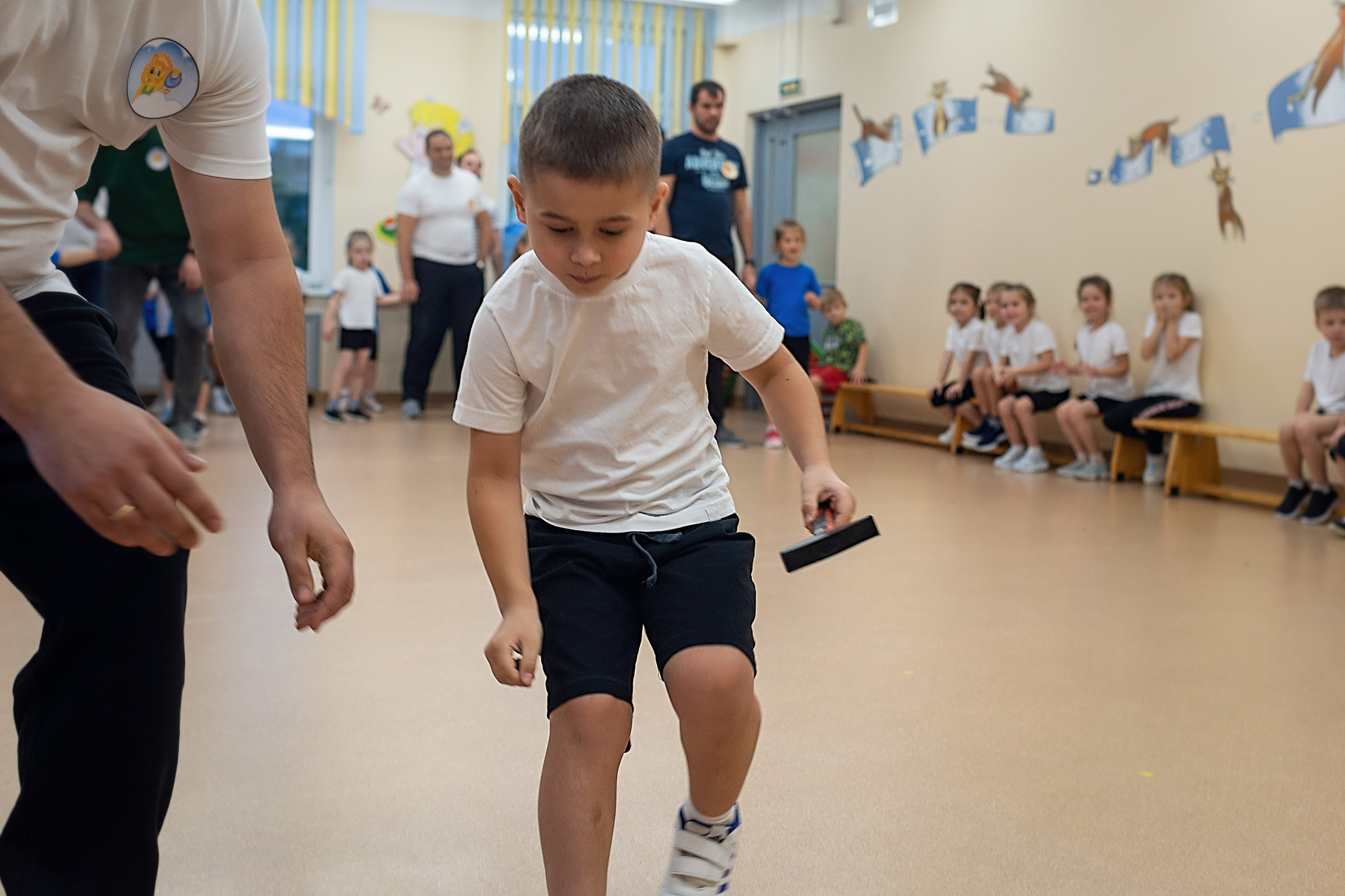 День пап в детском саду_2024. Семейный фотограф в Санкт-Петербурге