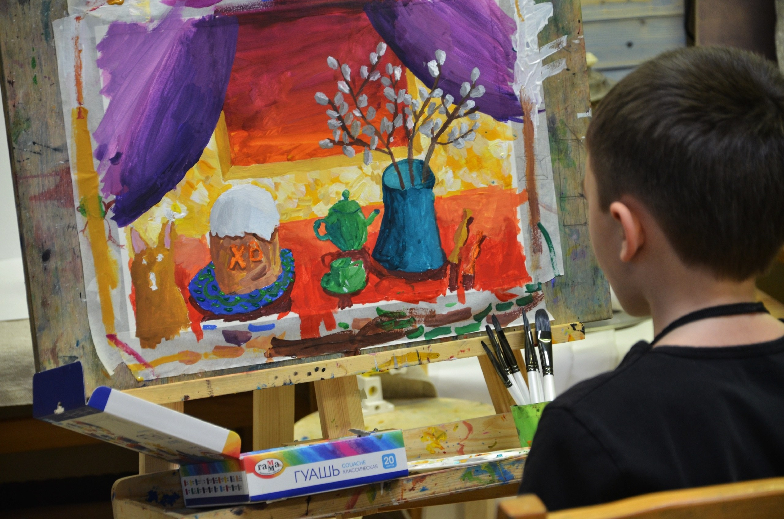 С праздником Пасхи!. Изостудия «Мы рисуем!» ♥ Южное Бутово, Москва