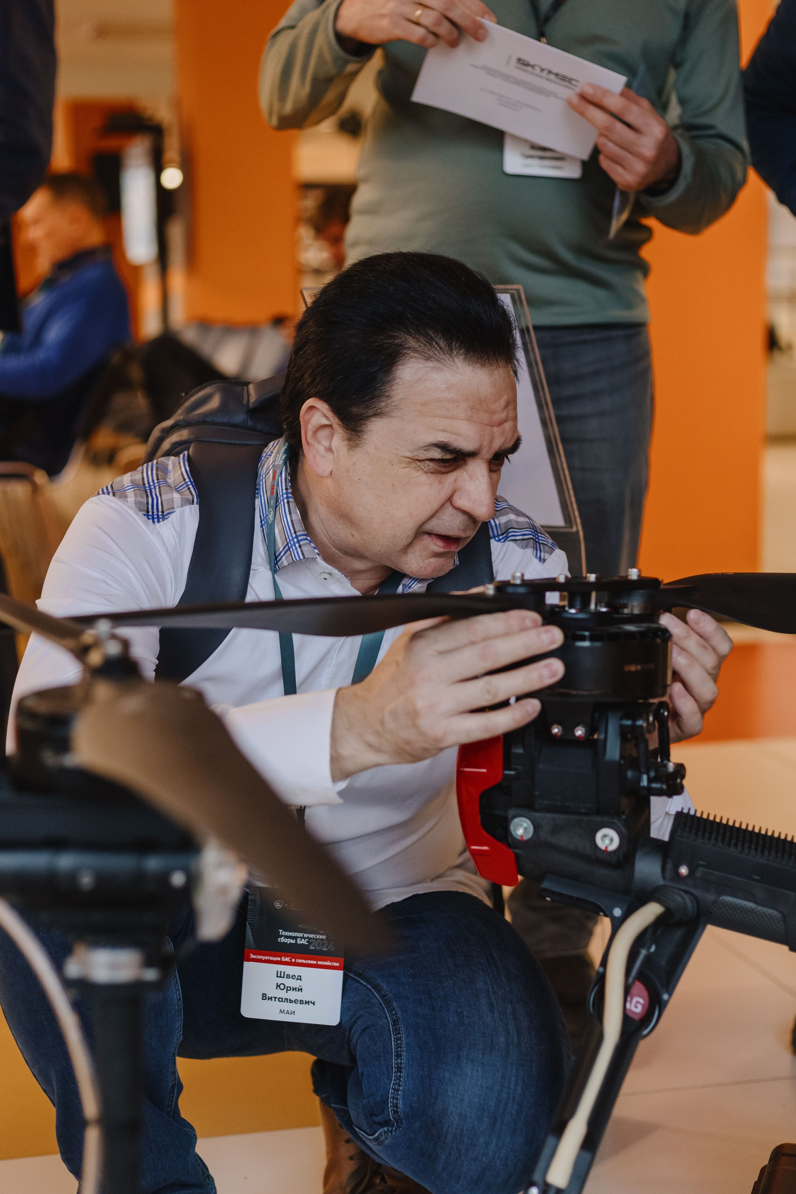 Конференция по БАС на базе МАИ. Фотограф в Москве Дмитрий Емельянов