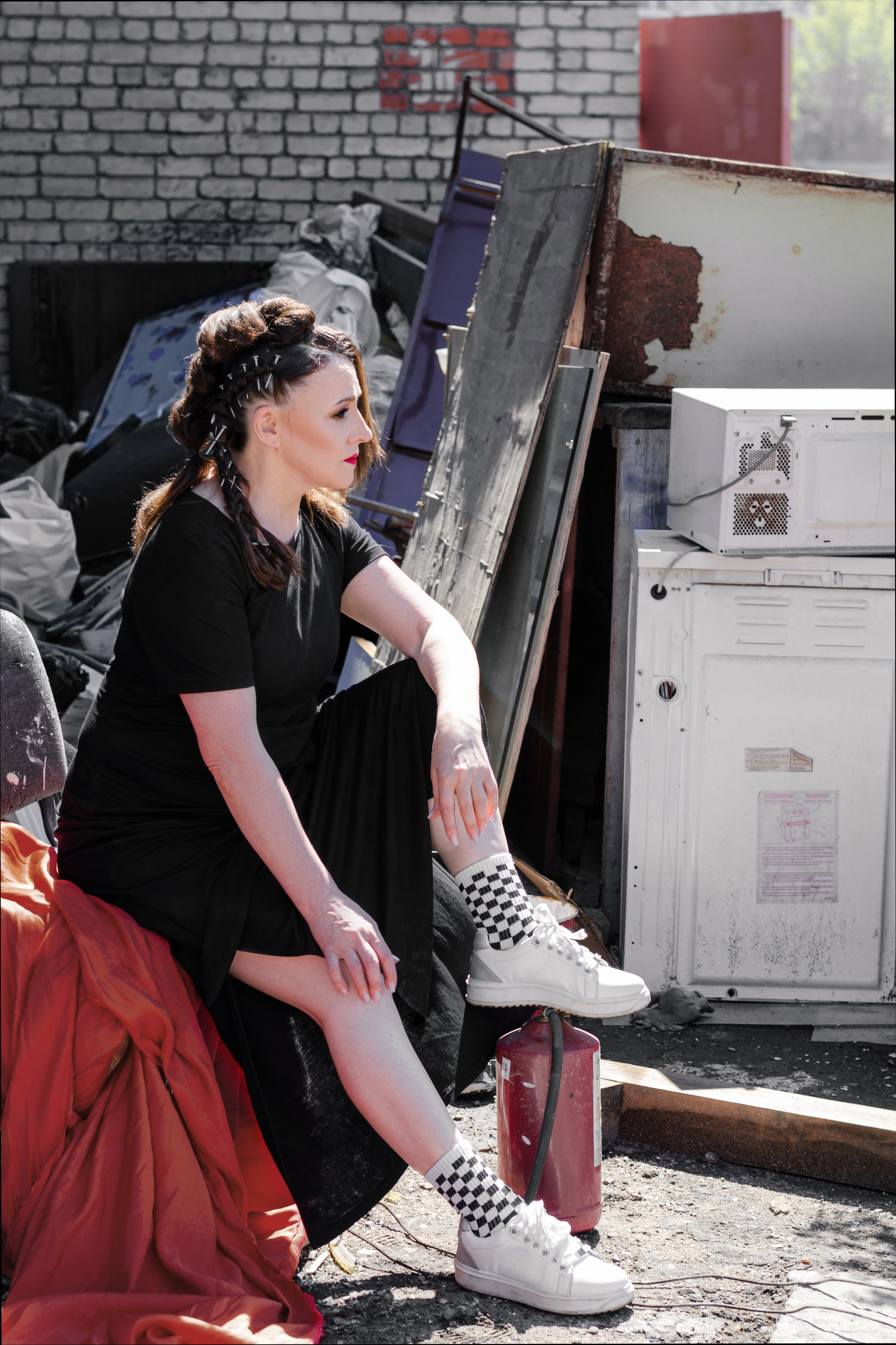 Фотосессия в креативном образе для Н. Портретный и репортажный фотограф в Санкт-Петербурге Варвара Жукова