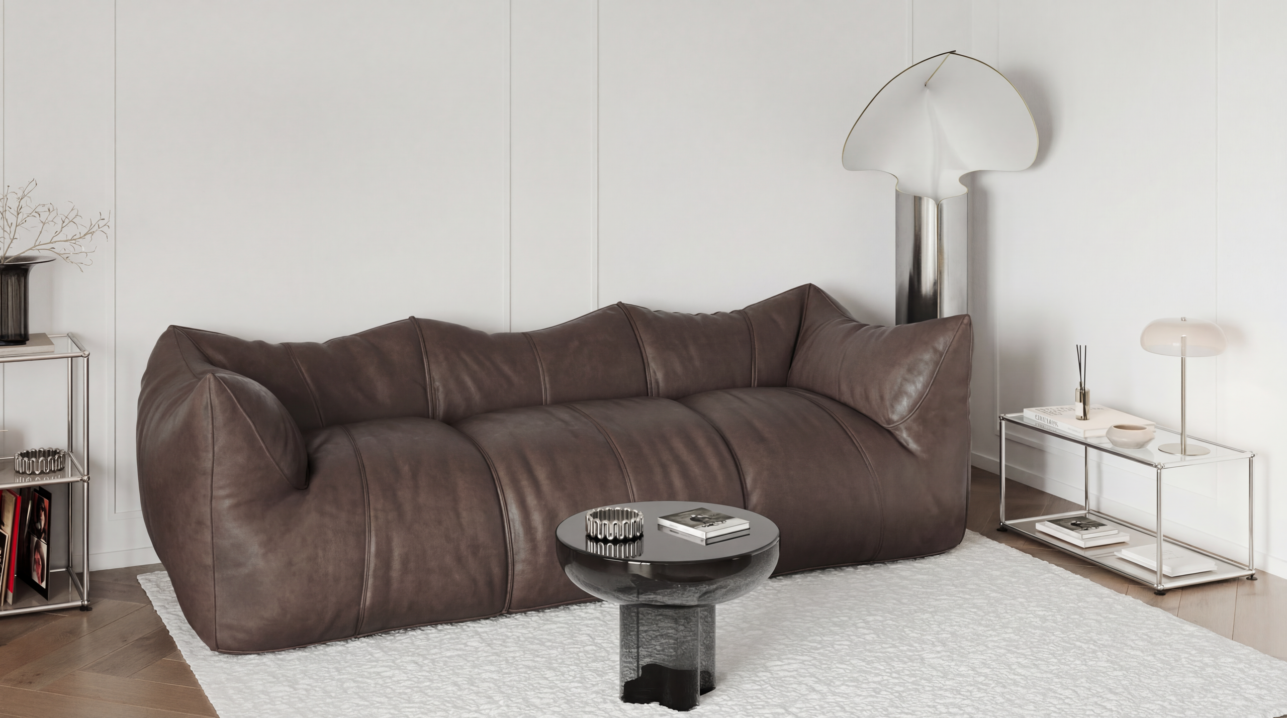 Minimalist Apartment Interior. Глухова Елизавета — 3Д визуализатор & дизайнер интерьеров