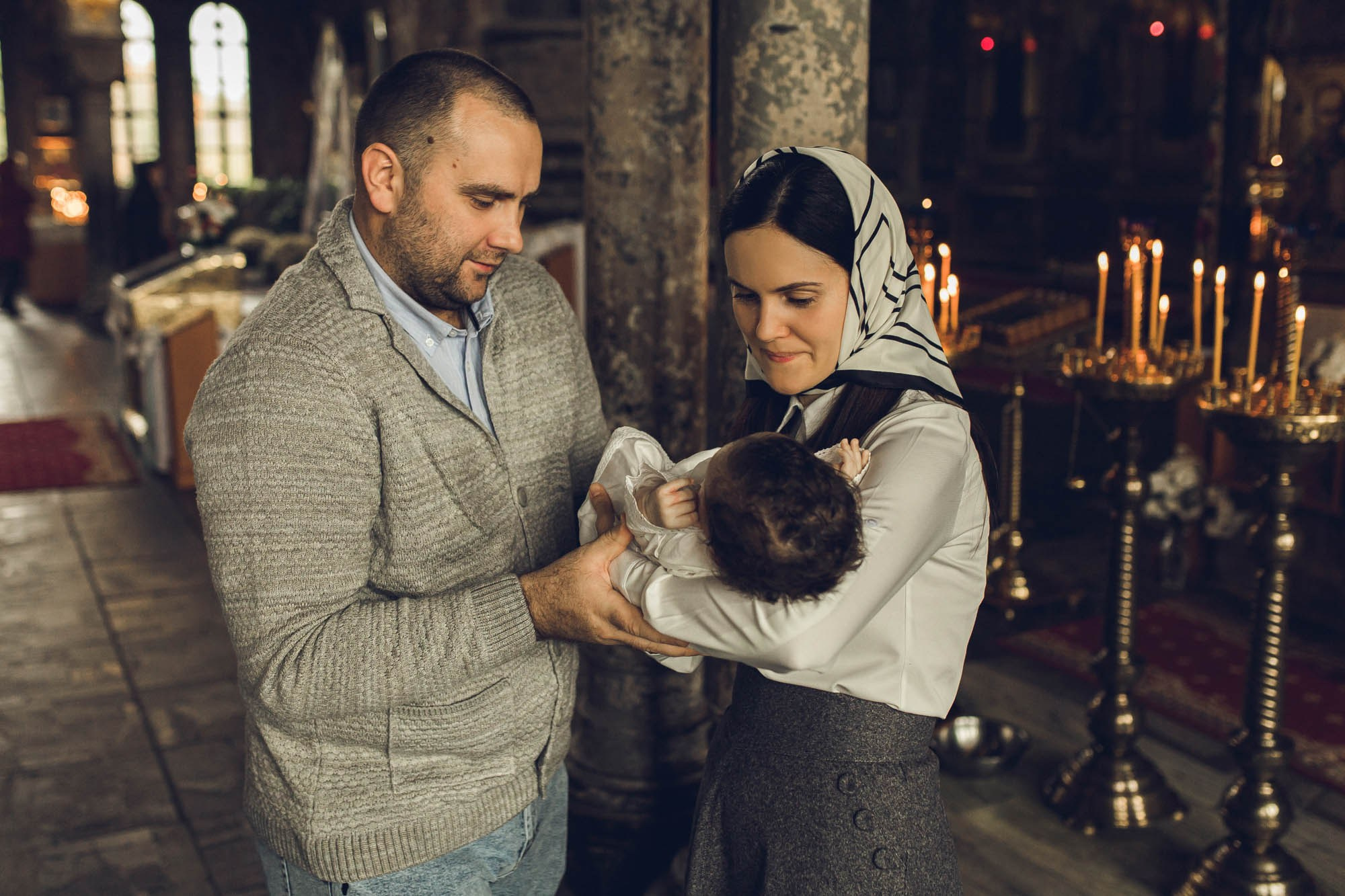 Крещение Германа. Фотограф таинства крещения в Бресте Светлана Будько