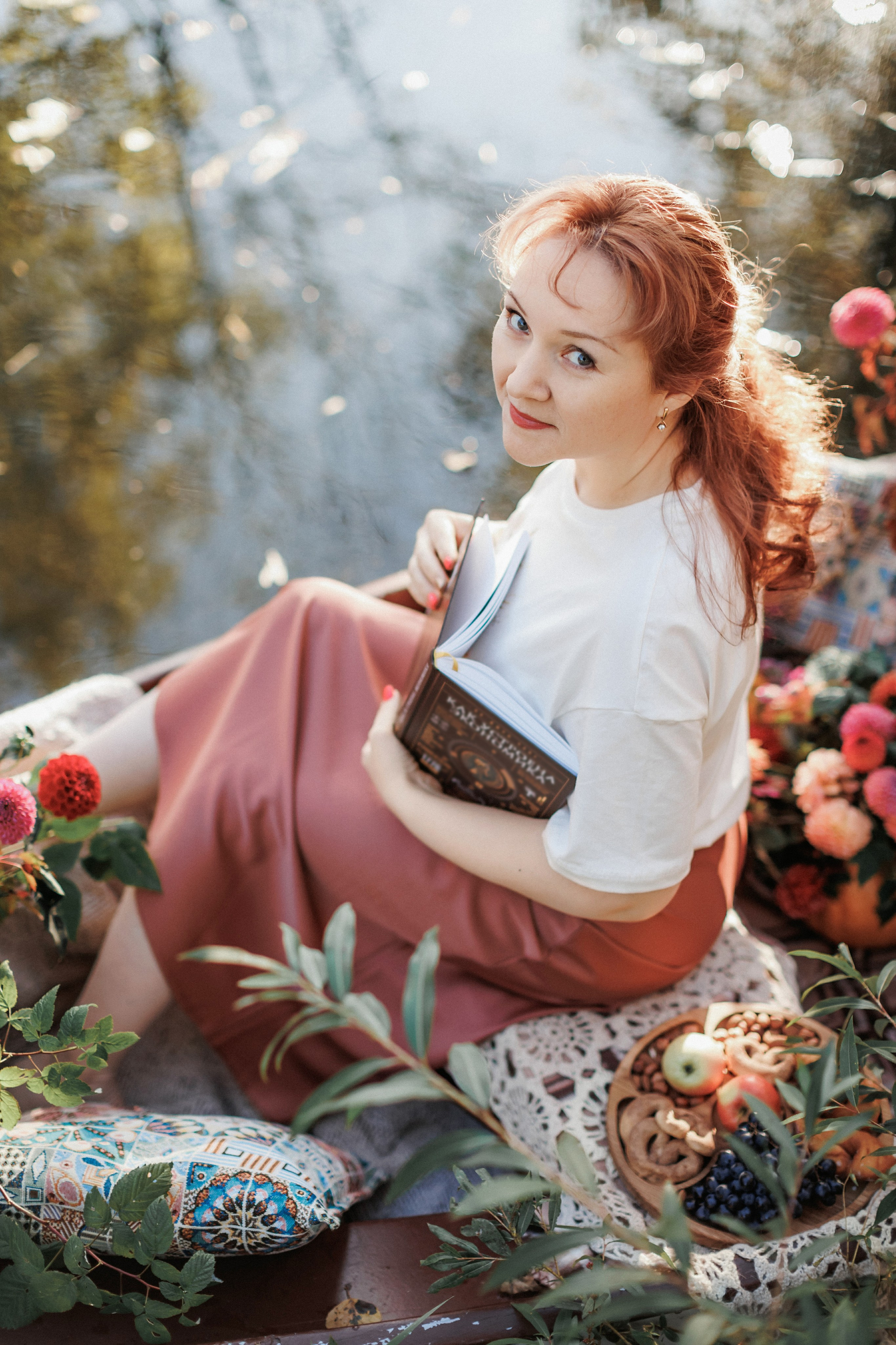 Фотопроект «Лодка в цветах». Свадебный, семейный и детский фотограф в городе Партизанск, Находка