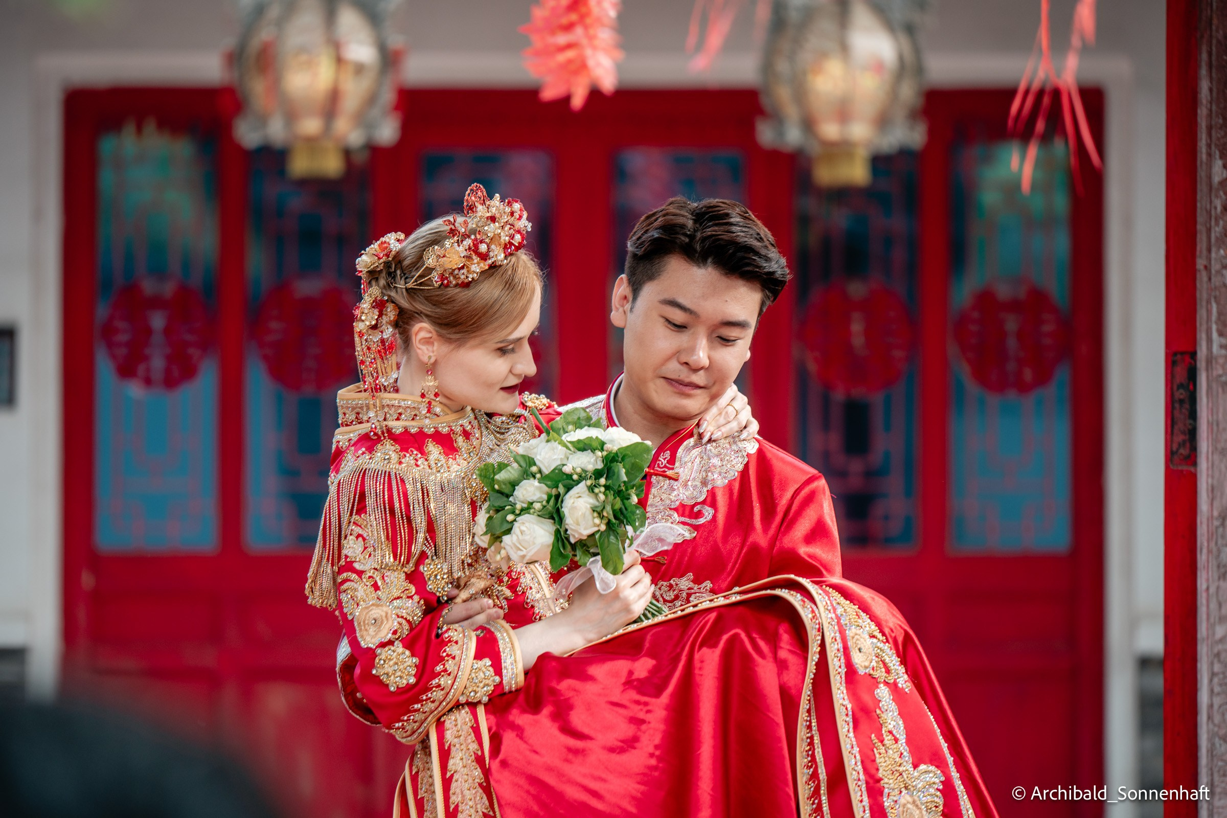 Chinese Wedding in China. Photographer in Guangzhou, China. Archibald Sonnenhaft